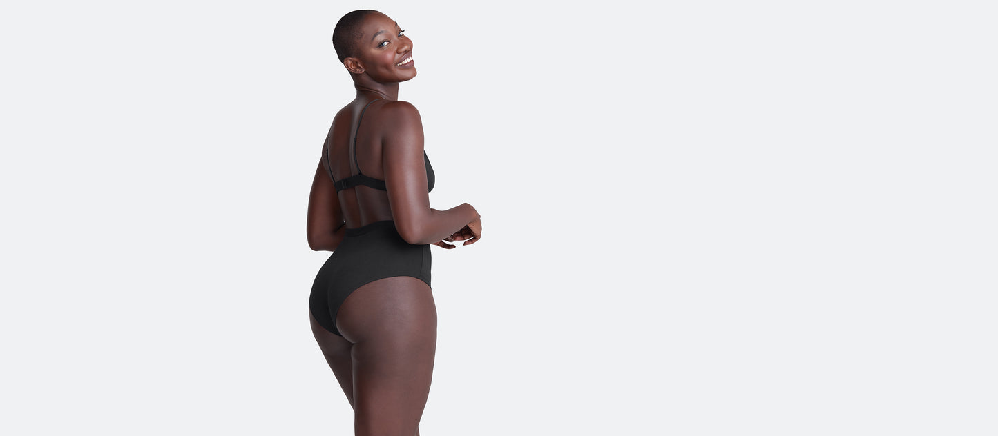 UltraModal™ FeelFree High-Waisted Cheeky 6-Pack | Black