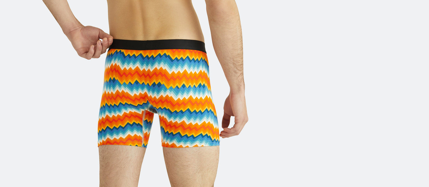 UltraModal™ Core Boxer Brief w/ Fly | Groovy Chevron