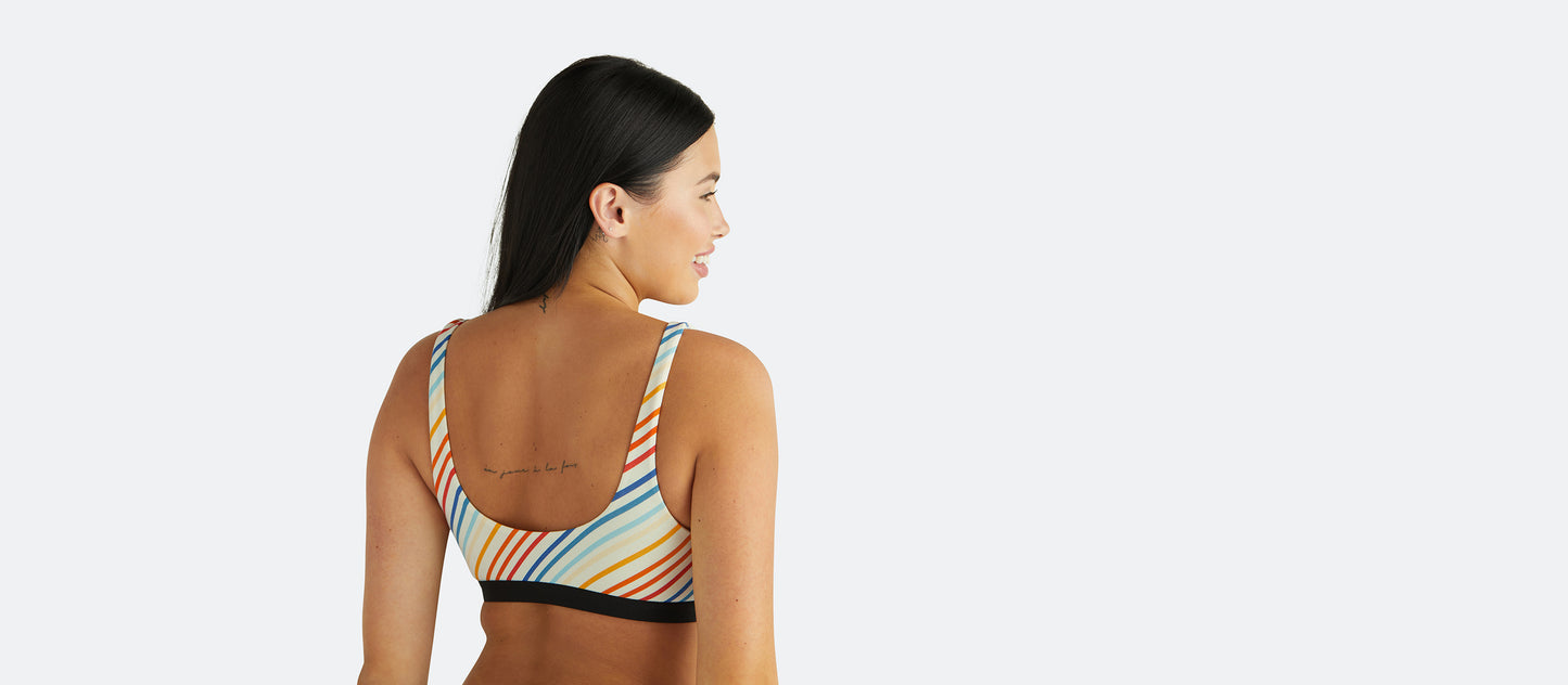 UltraModal™ Core Scoop Bralette | Camp Stripe