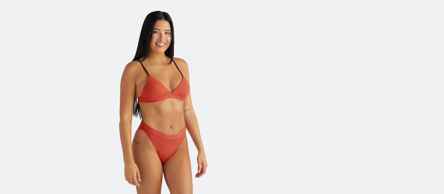 UltraModal™ FeelFree Triangle Bralette | Papaya