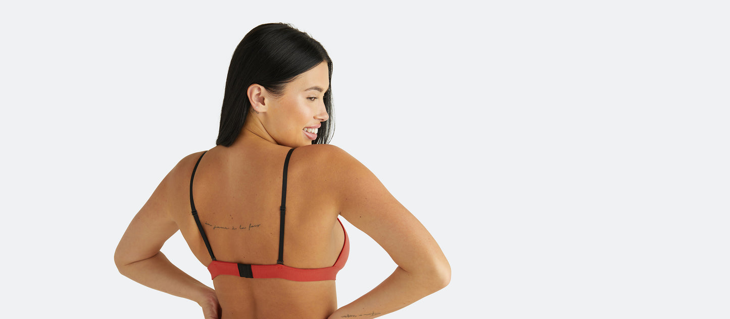 UltraModal™ FeelFree Triangle Bralette | Papaya