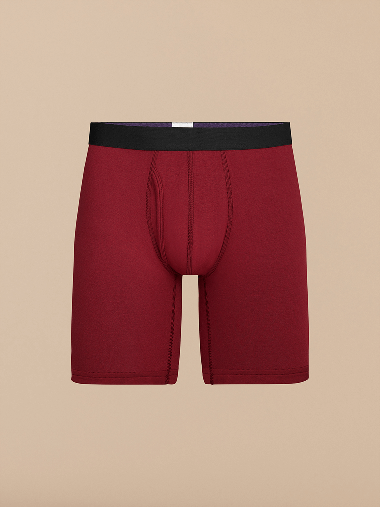 UltraModal™ Core Long Boxer Brief w/ Fly | Cabernet