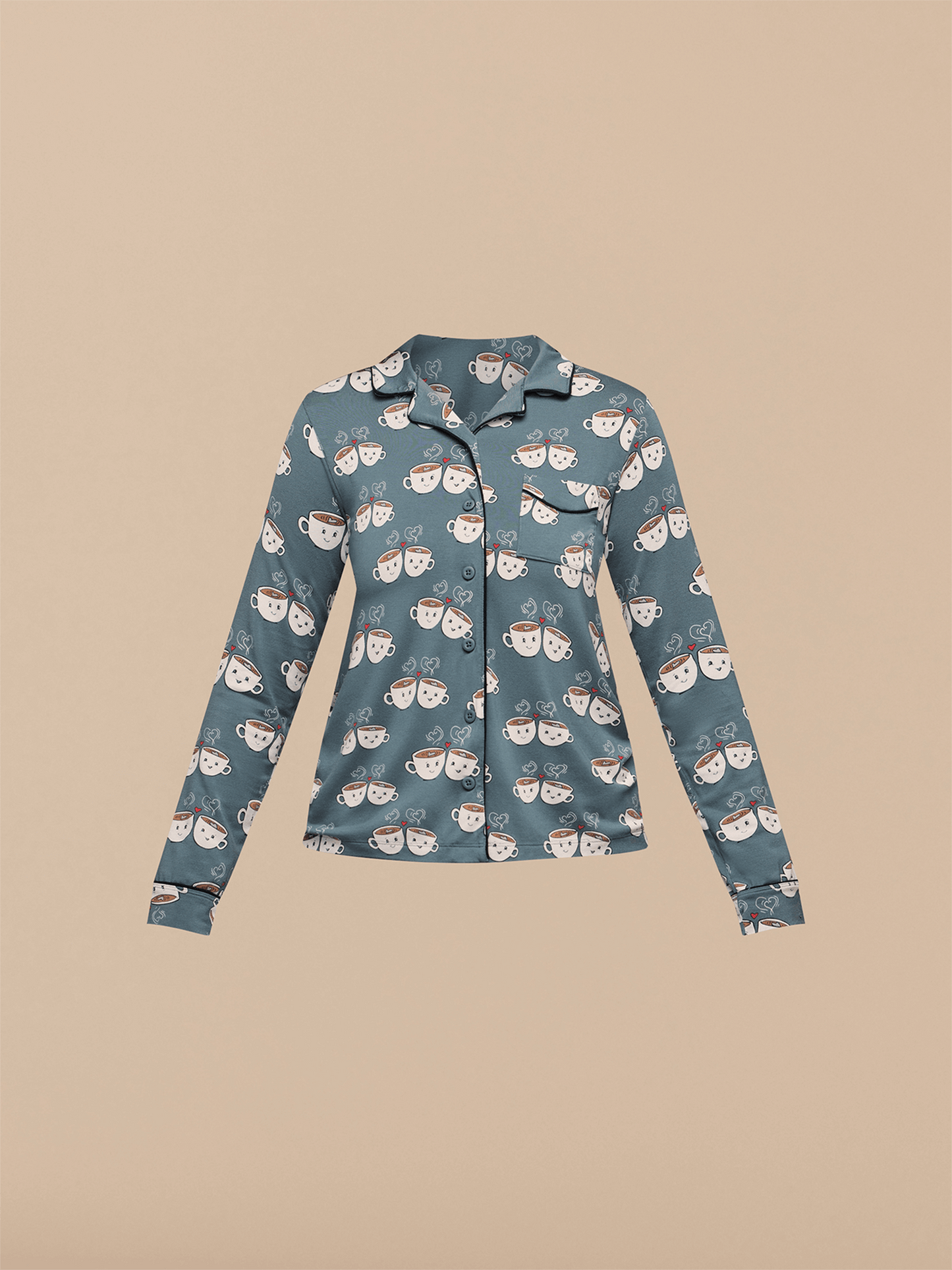 UltraModal™ Longsleeve PJ Set - Women's | Love You A Latte