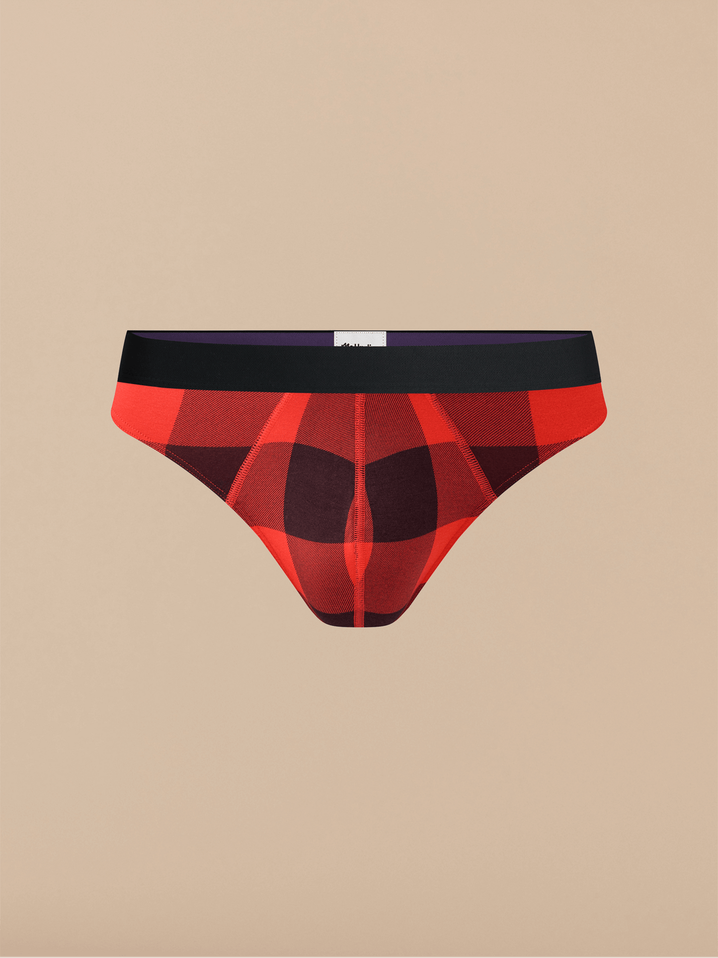 UltraModal™ Core Pouch Front Thong | Buffalo Plaid