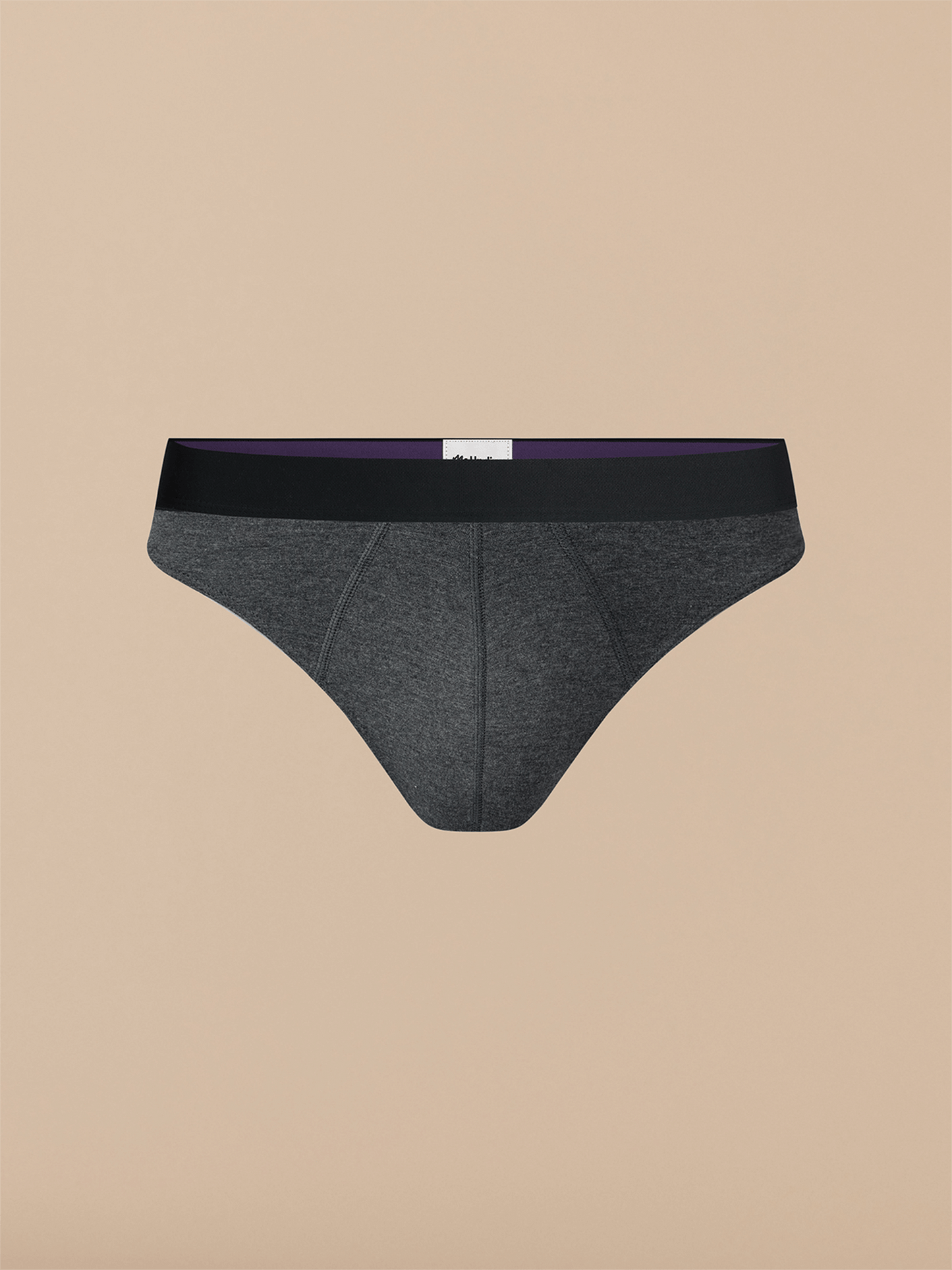 UltraModal™ Core Pouch Front Thong | Heather Charcoal