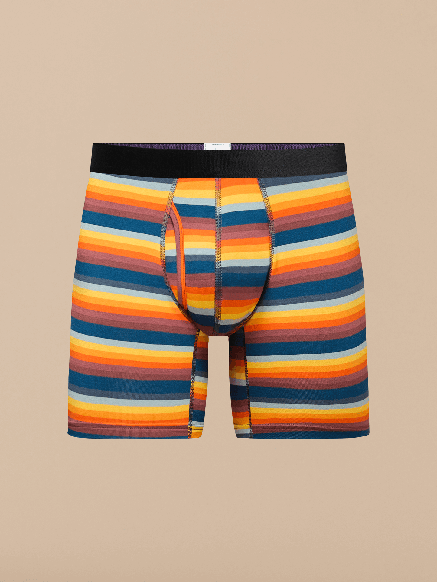 UltraModal™ Core Boxer Brief w/ Fly | Sunrise Stripes