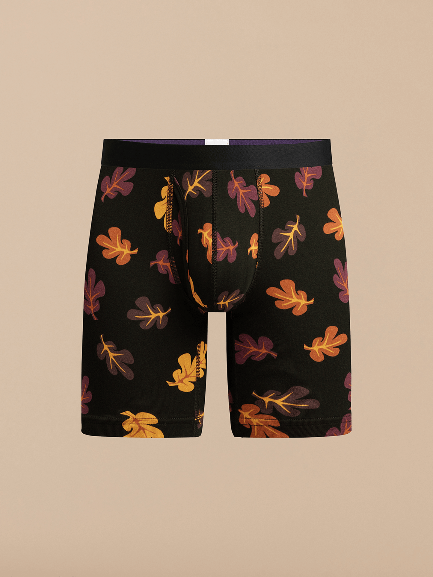 UltraModal™ Core Long Boxer Brief w/ Fly | Fall Leaves