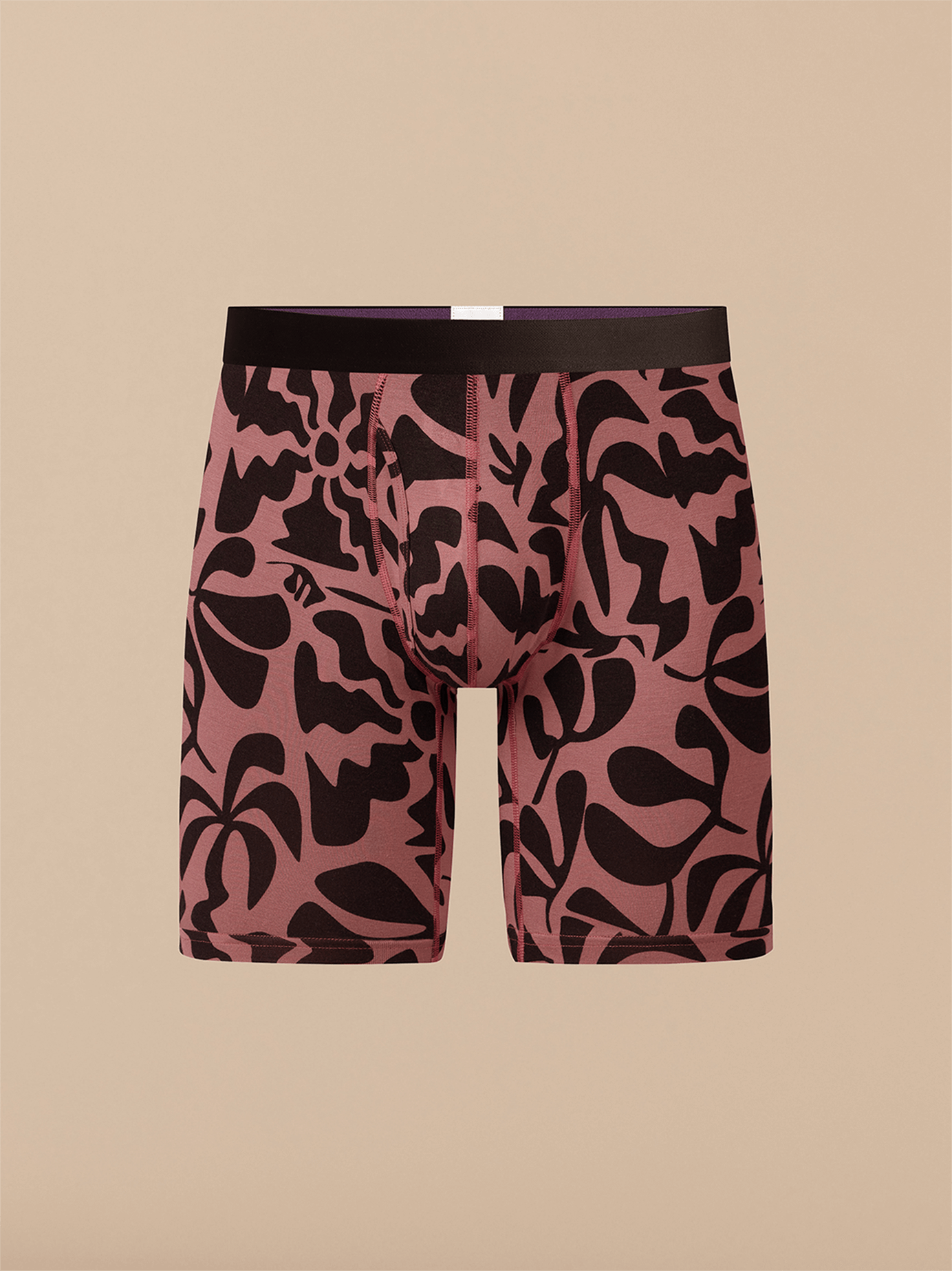 UltraModal™ Core Long Boxer Brief w/ Fly | Mauve Heatwave