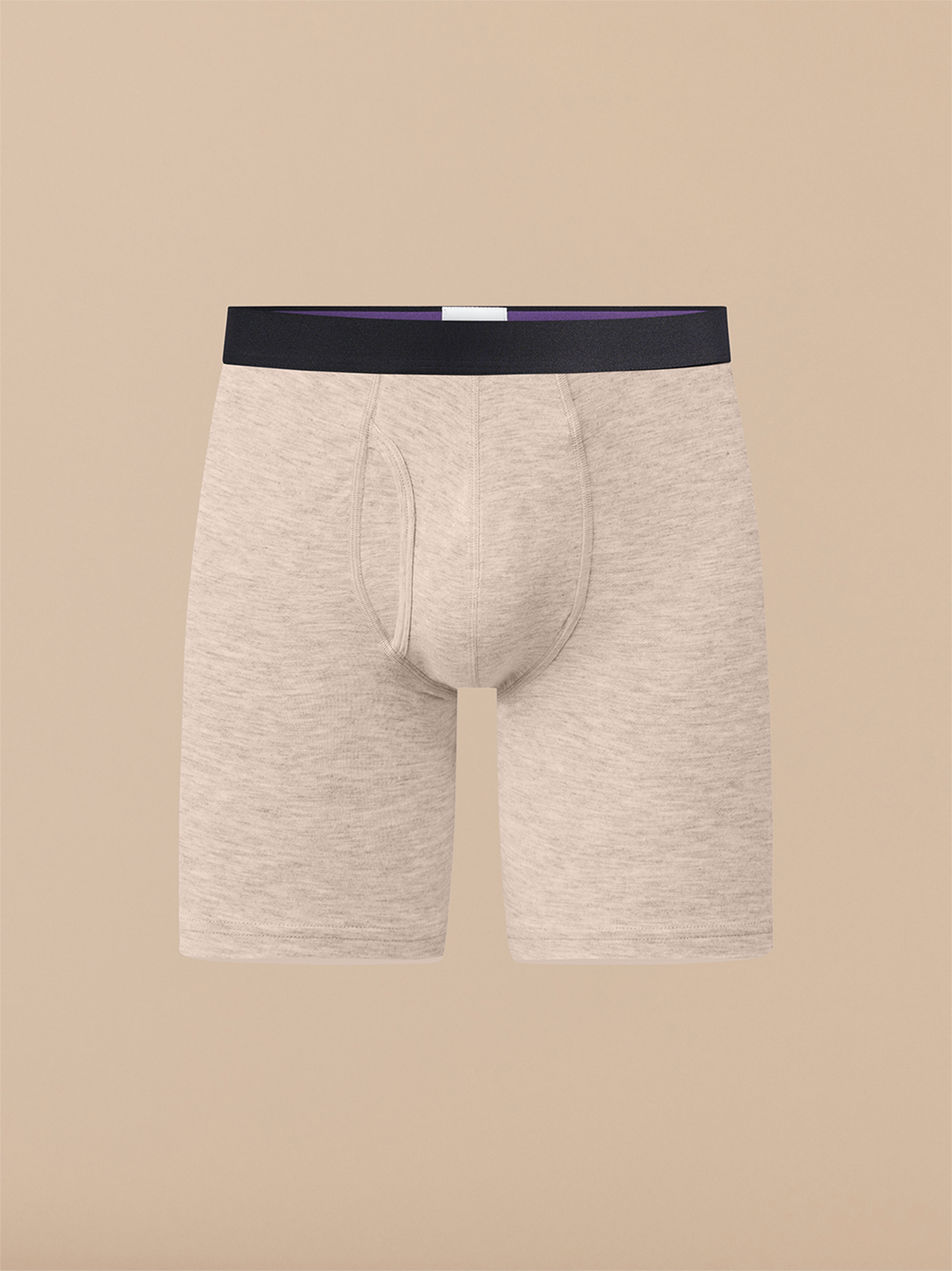 UltraModal™ Core Ball Caddy™ Long Boxer Brief w/ Fly | Heather Grey