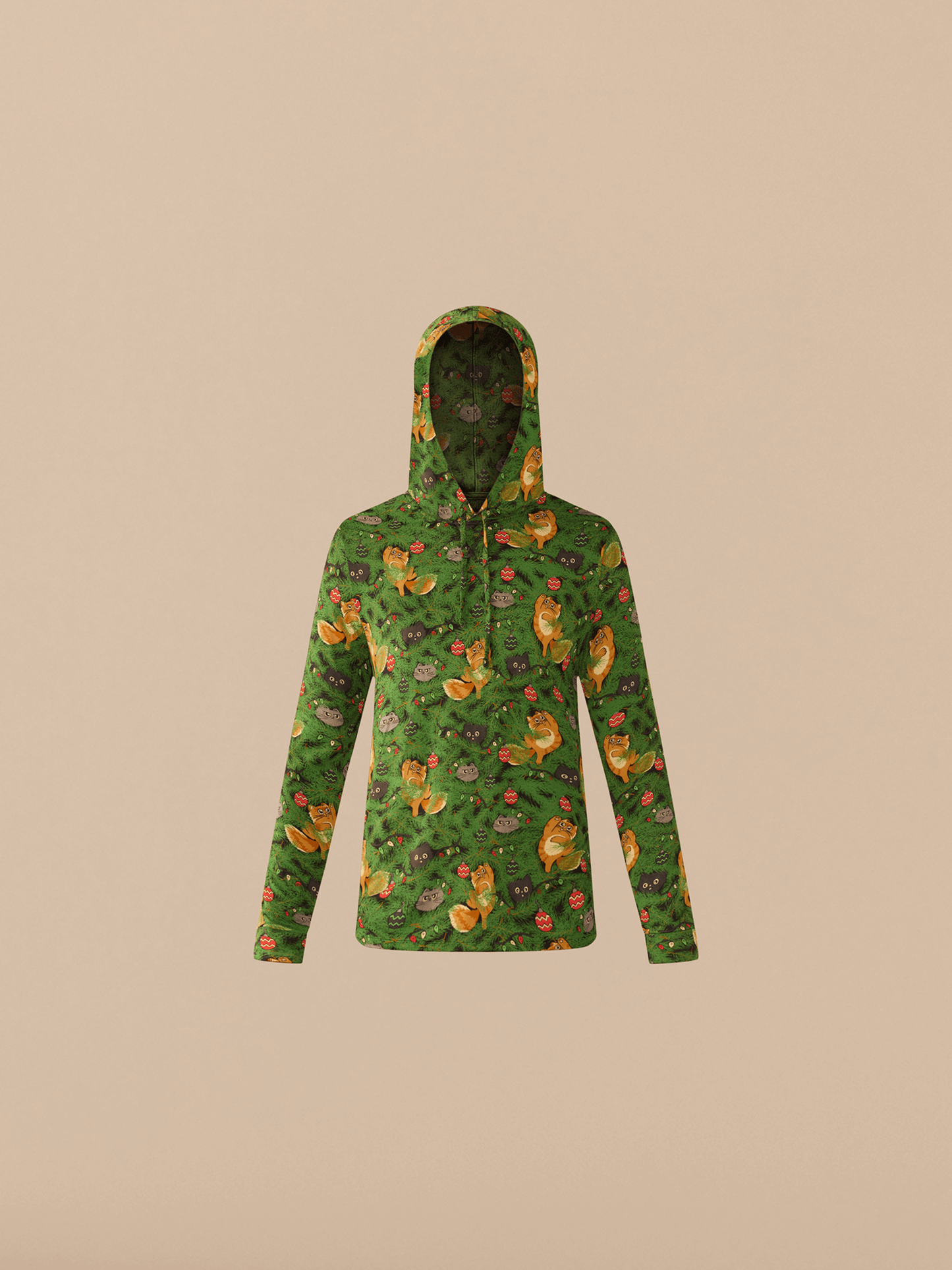 UltraModal™ Pullover Lounge Hoodie - Men's | Meowy Christmas