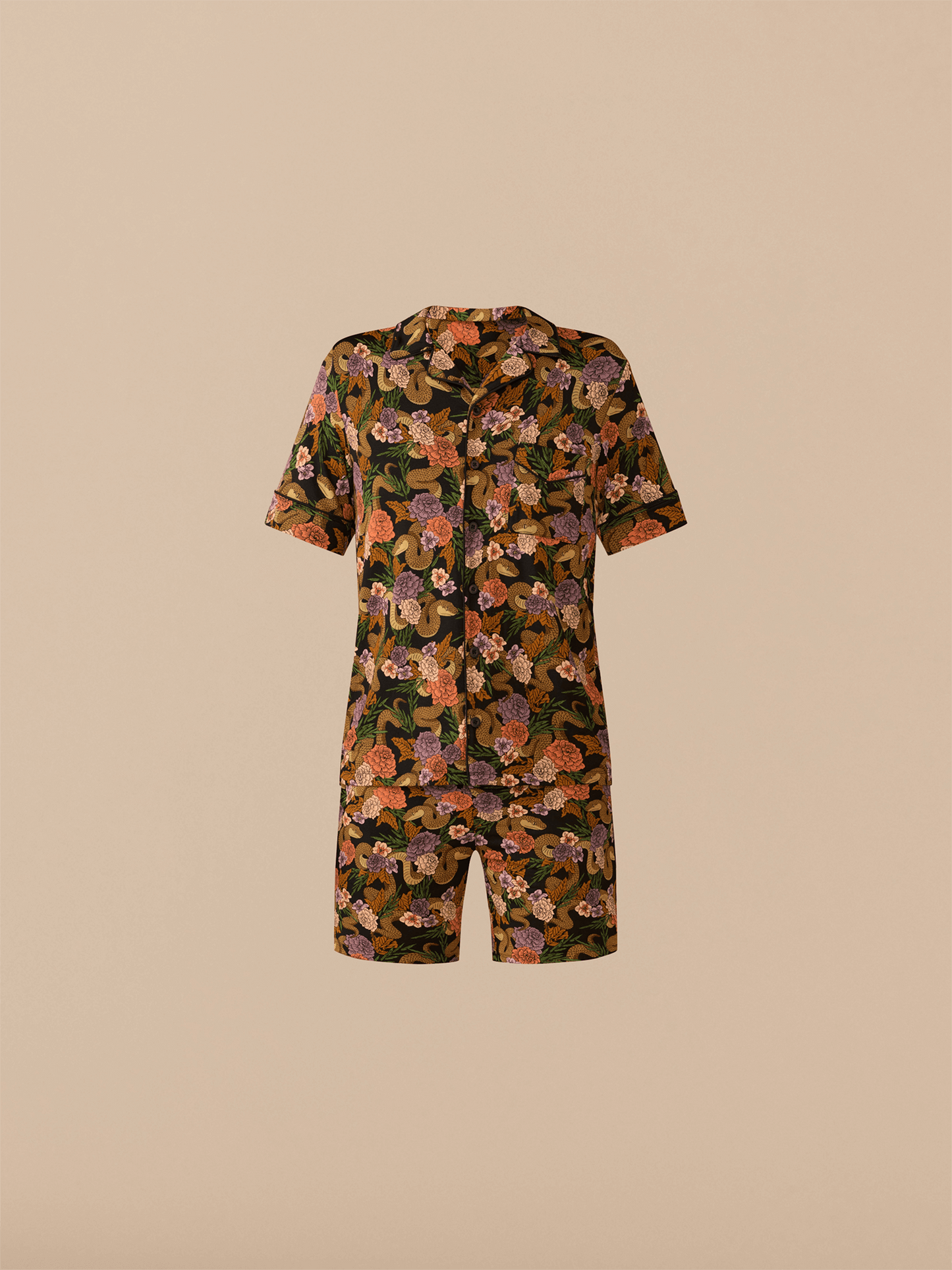 UltraModal™ Short Sleeve PJ Set - Men's | Garden Snake