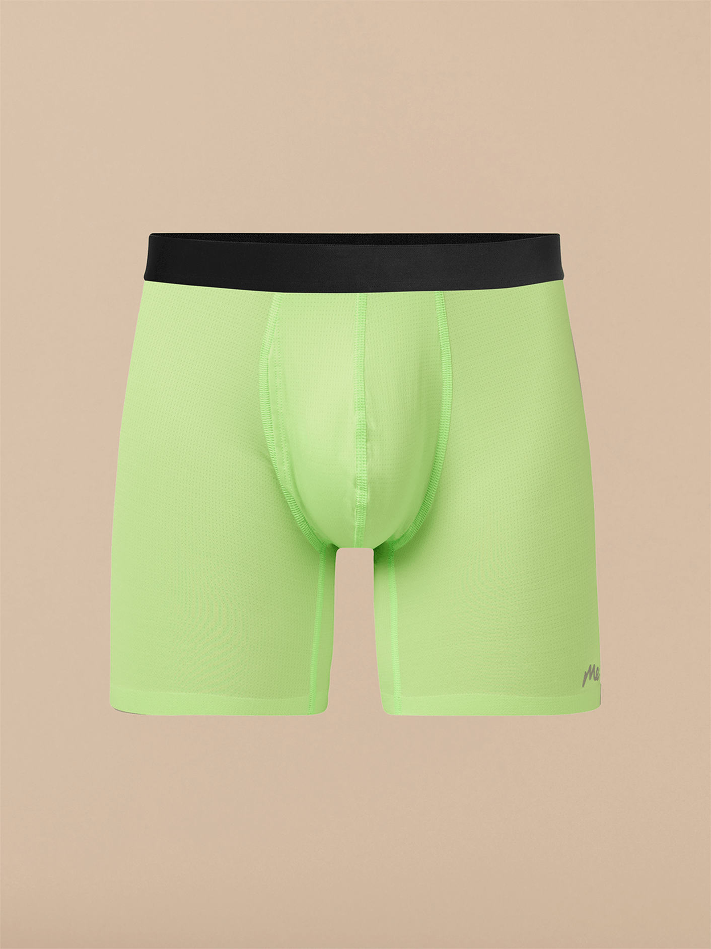 Breathe Boxer Brief w/ Fly | Electric Lime