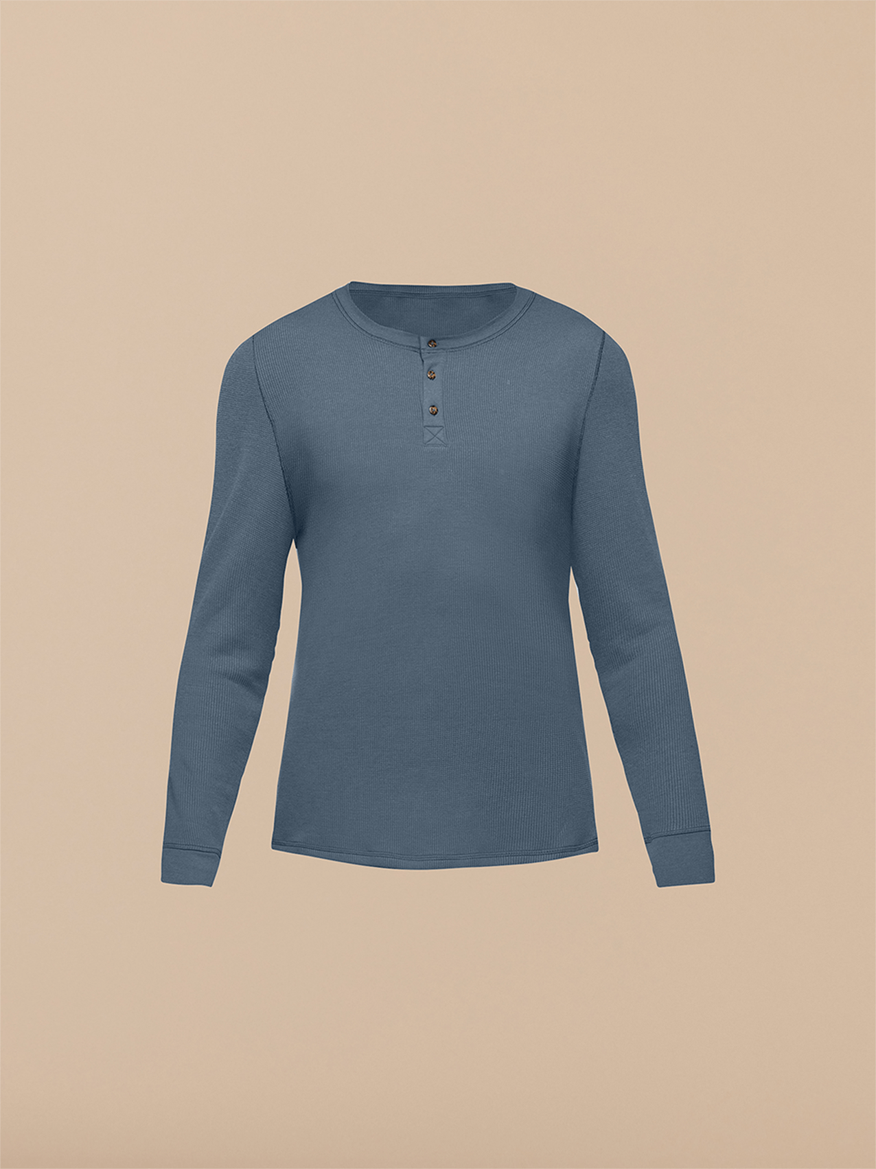 Men's Waffle PJ Set | Storm Blue