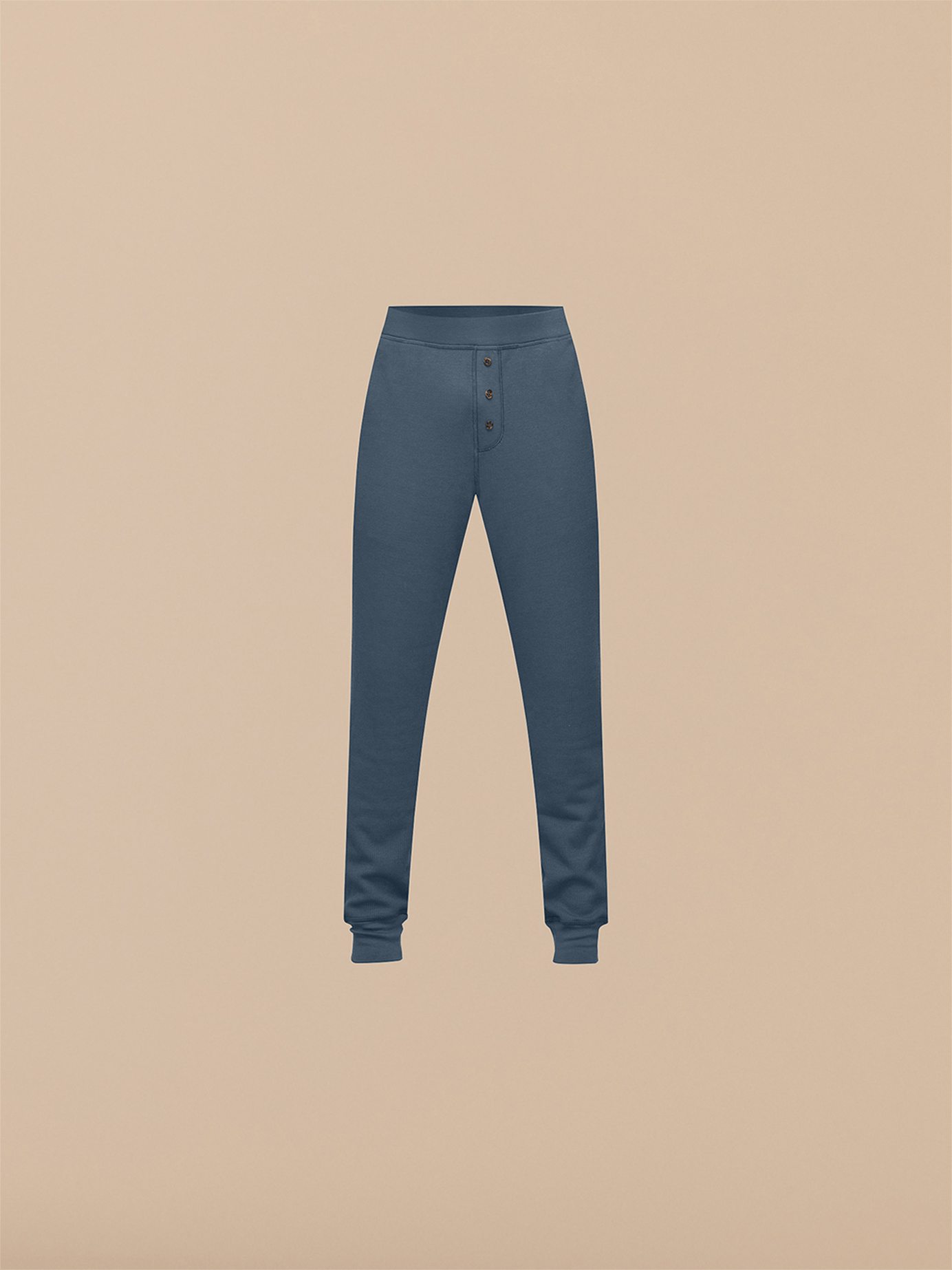 Men's Waffle PJ Set | Storm Blue