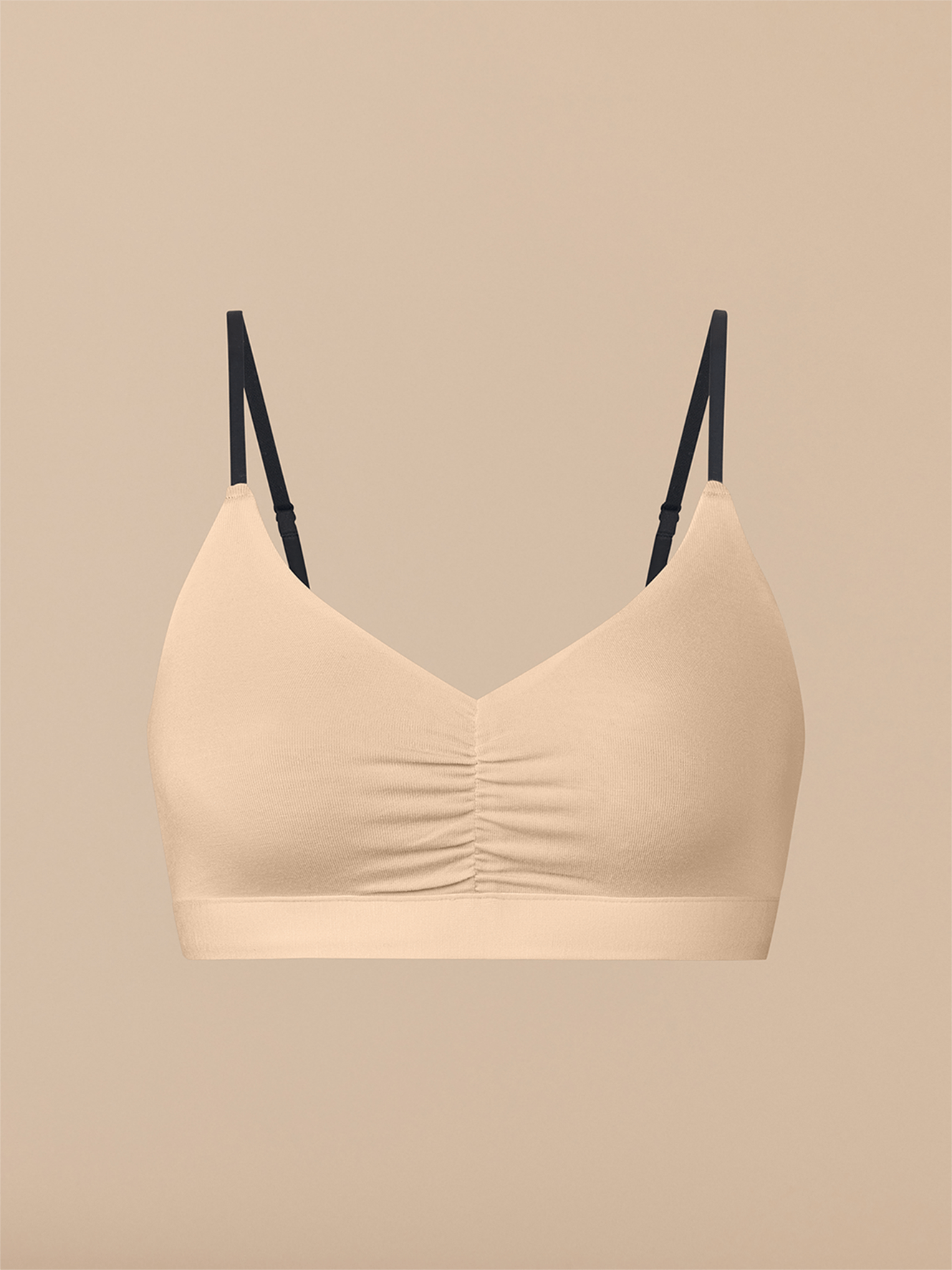 UltraModal™ FeelFree Ruched Bralette | Brazilian Sand