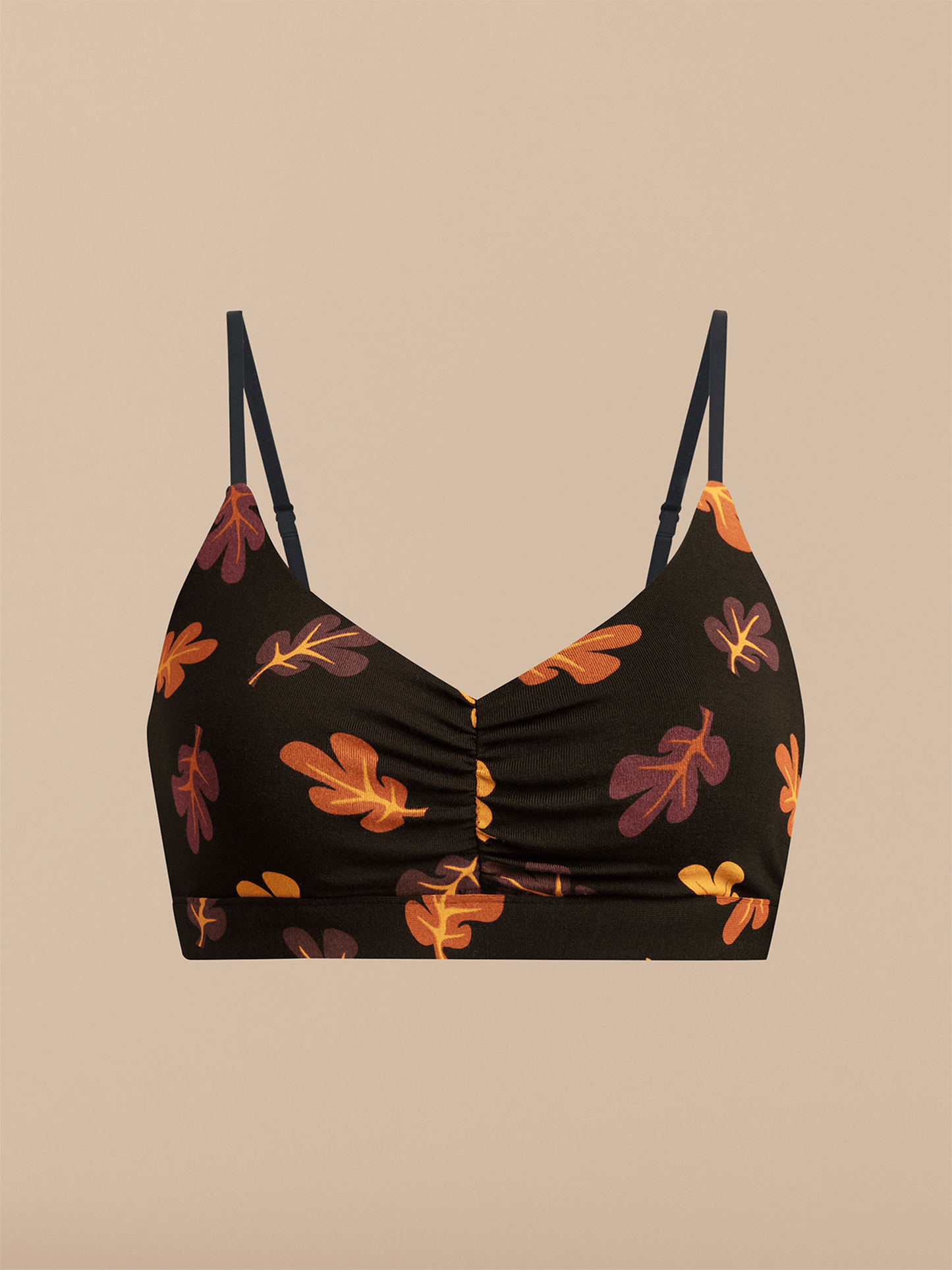 UltraModal™ FeelFree Ruched Bralette | Fall Leaves