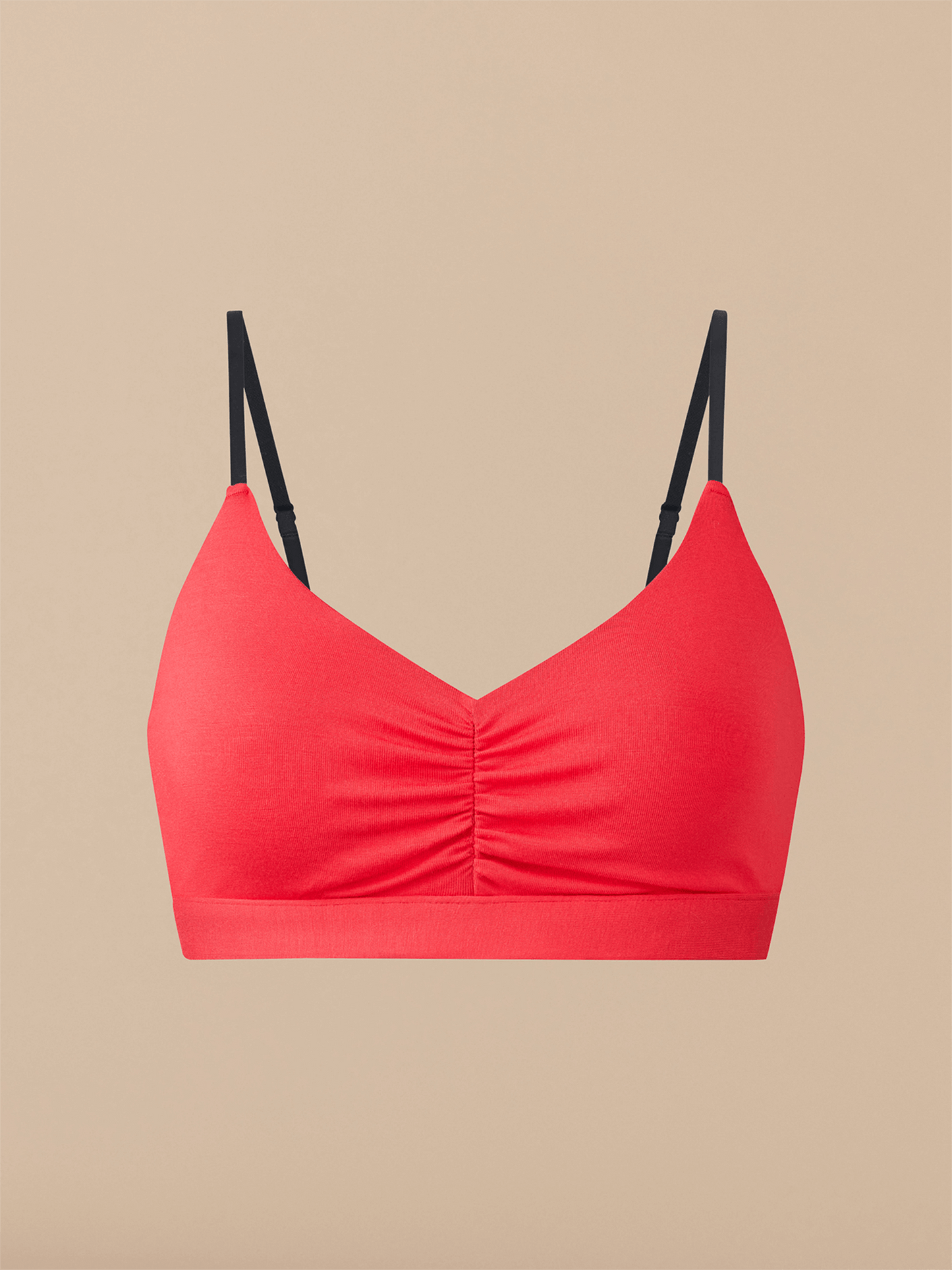 UltraModal™ FeelFree Ruched Bralette | Tomato