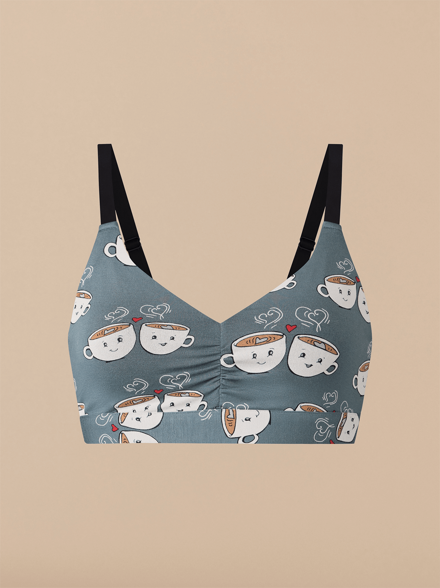 Curvy UltraModal™ FeelFree Ruched Bralette | Love You A Latte