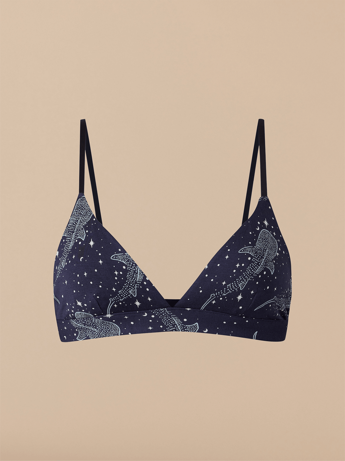 UltraModal™ FeelFree Triangle Bralette | Starry Sharks
