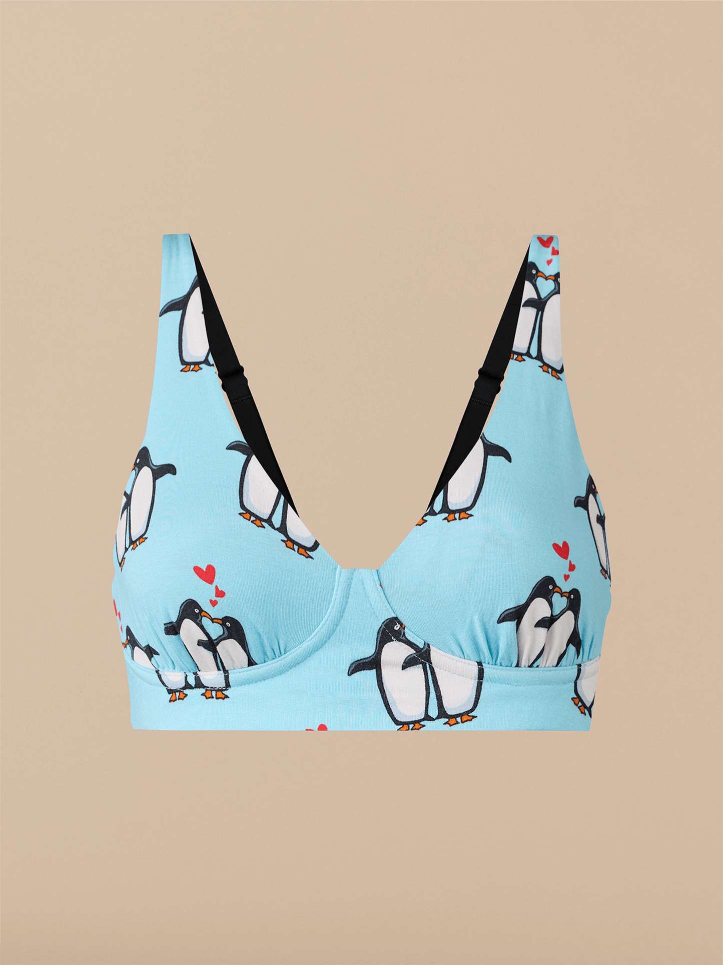 UltraModal™ FeelFree Longline Bralette | You're My Penguin