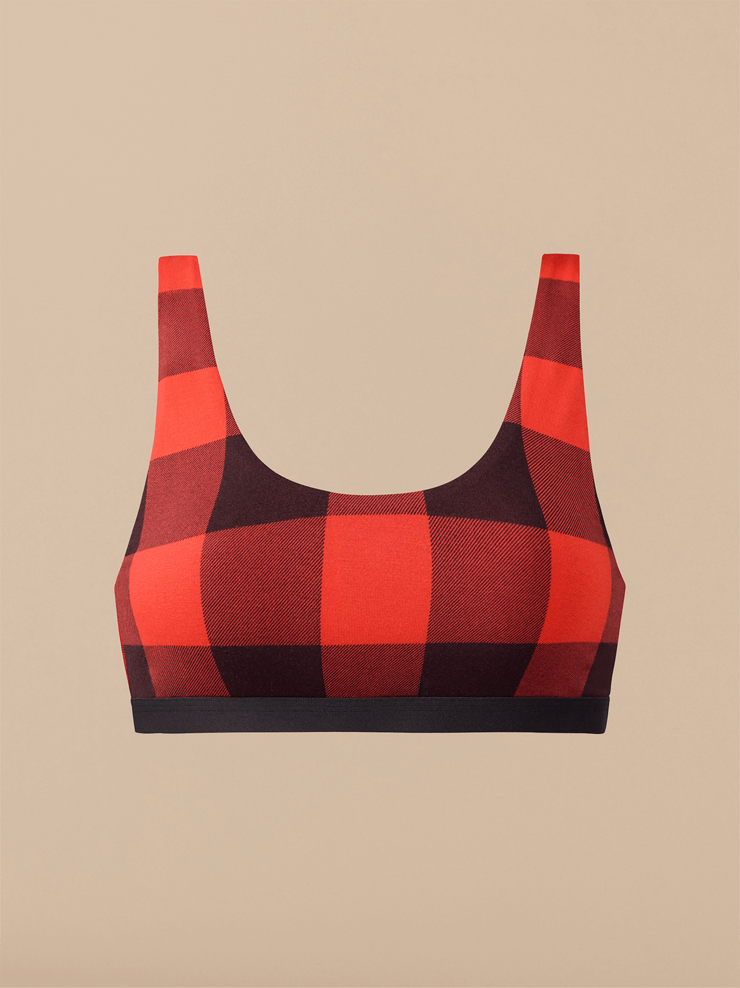 UltraModal™ Core Scoop Bralette | Buffalo Plaid