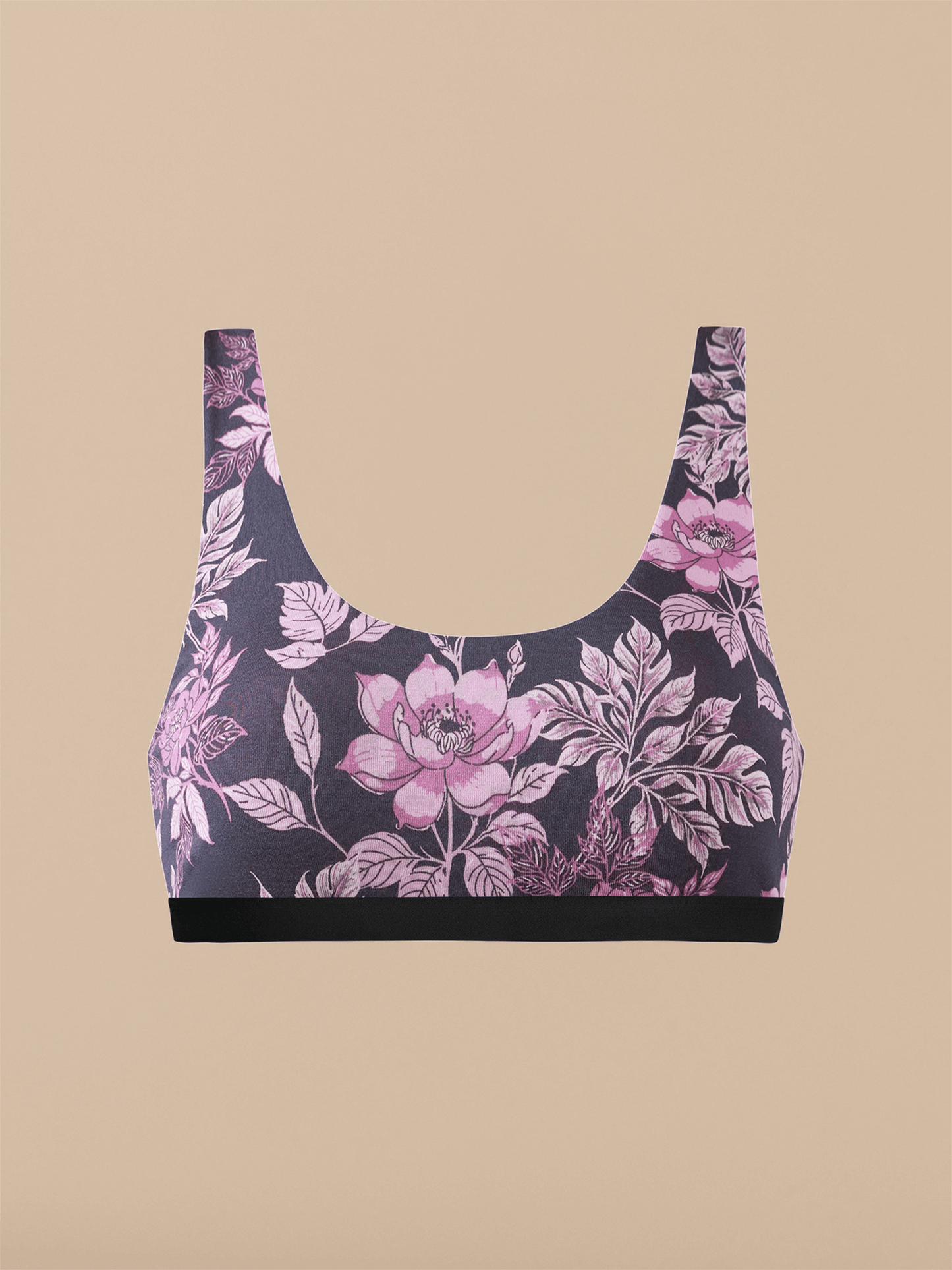 UltraModal™ Core Scoop Bralette | Purple Bloom