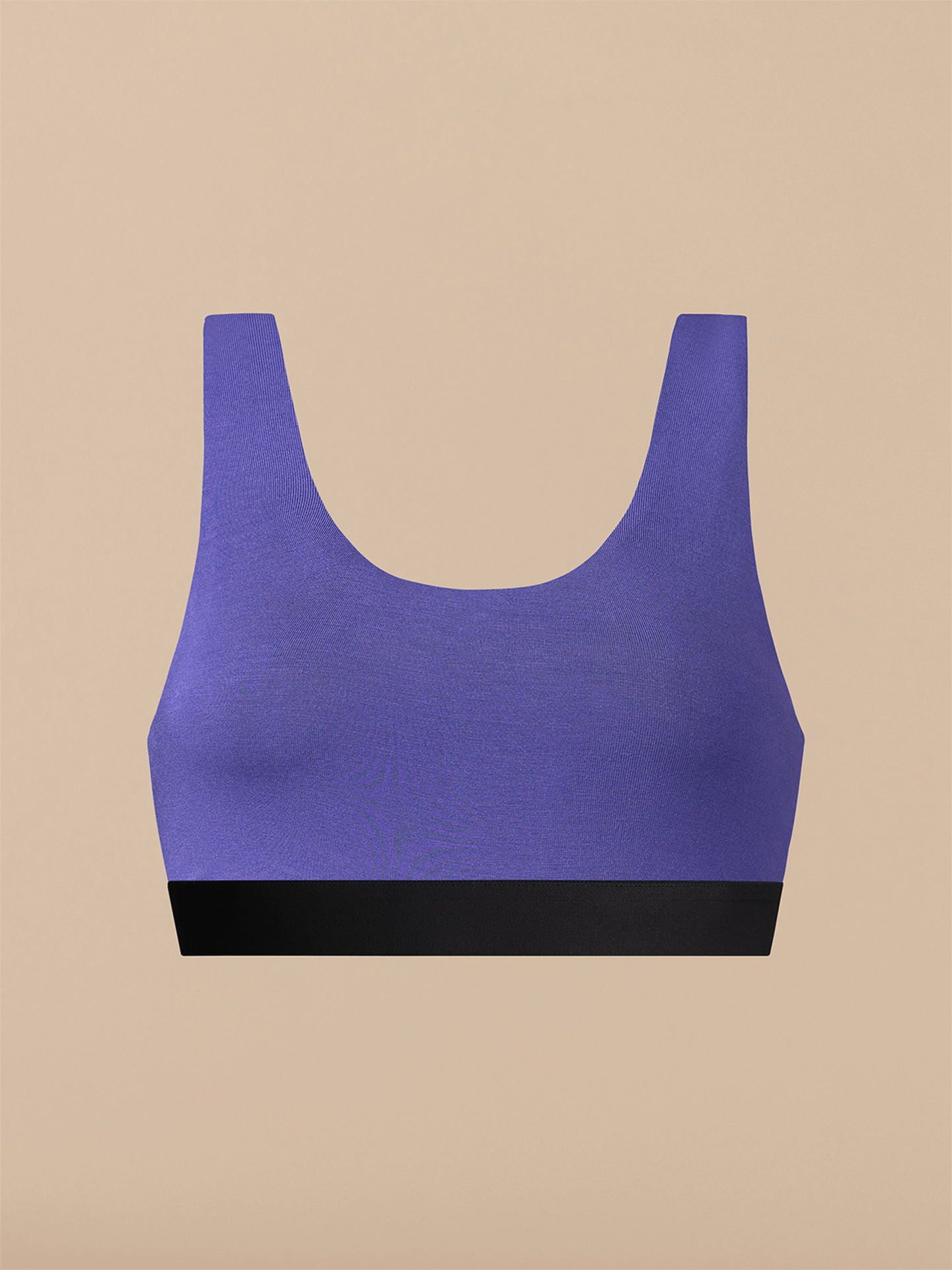 Curvy UltraModal™ Core Scoop Bralette | Berry Blue