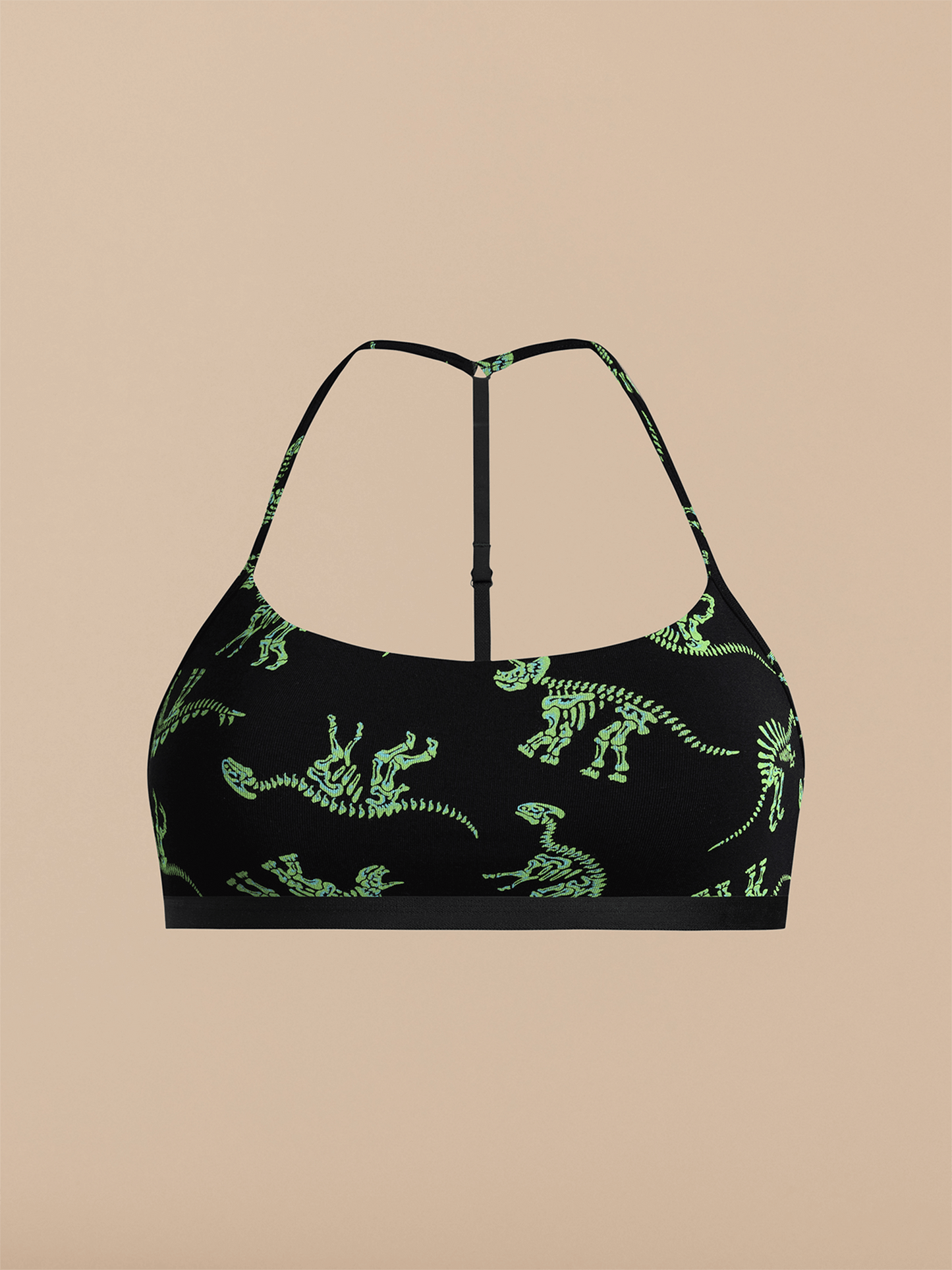 UltraModal™ Core T-Back Bralette | Electric Dino