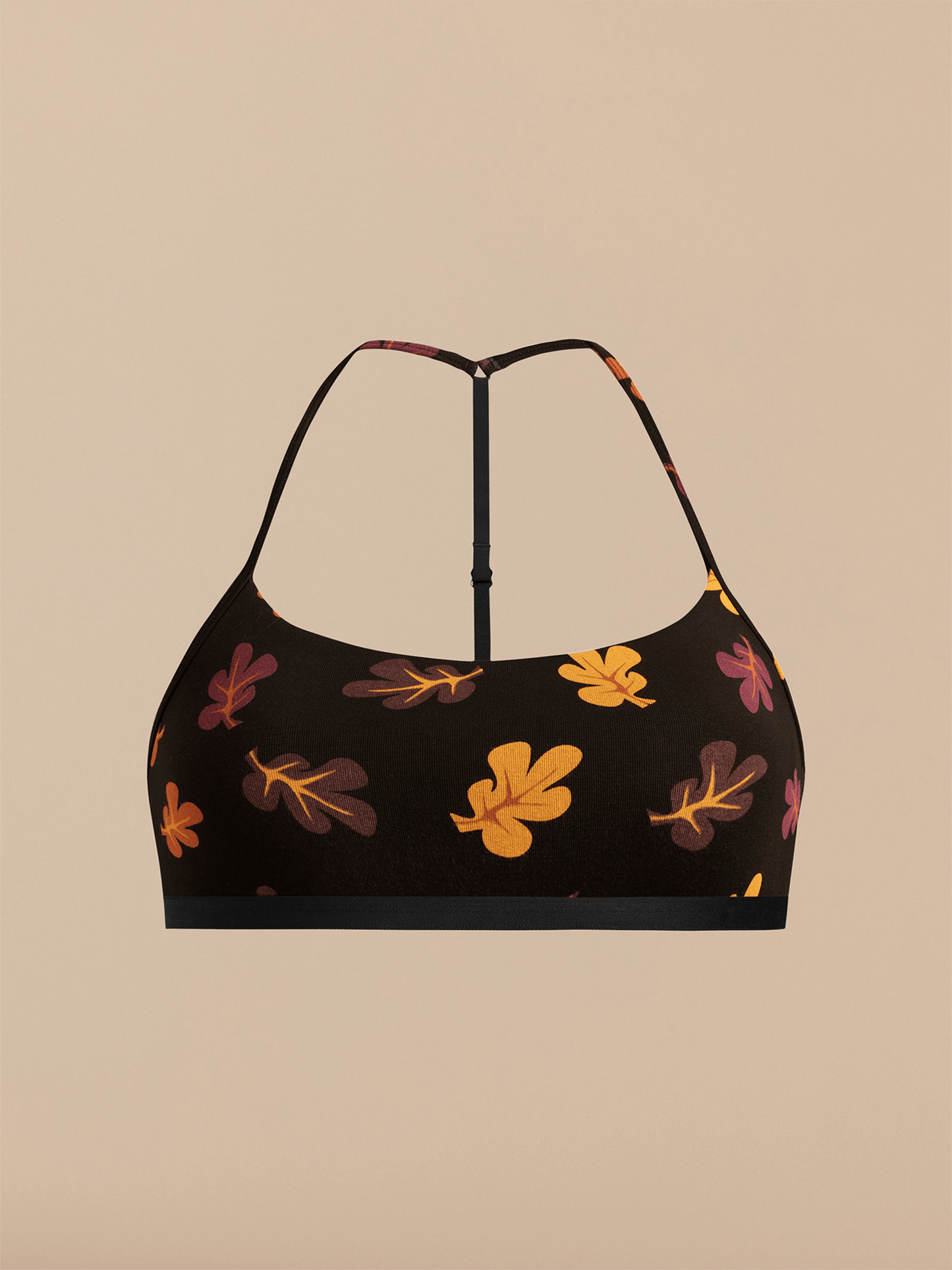 UltraModal™ Core T-Back Bralette | Fall Leaves