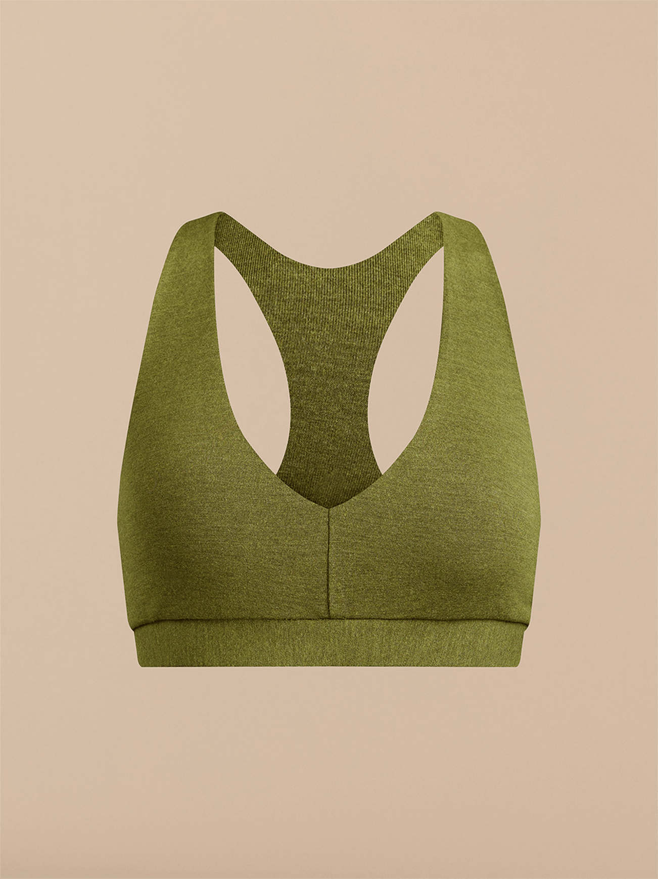 UltraModal™ FeelFree Racerback Bralette | Heather Olive