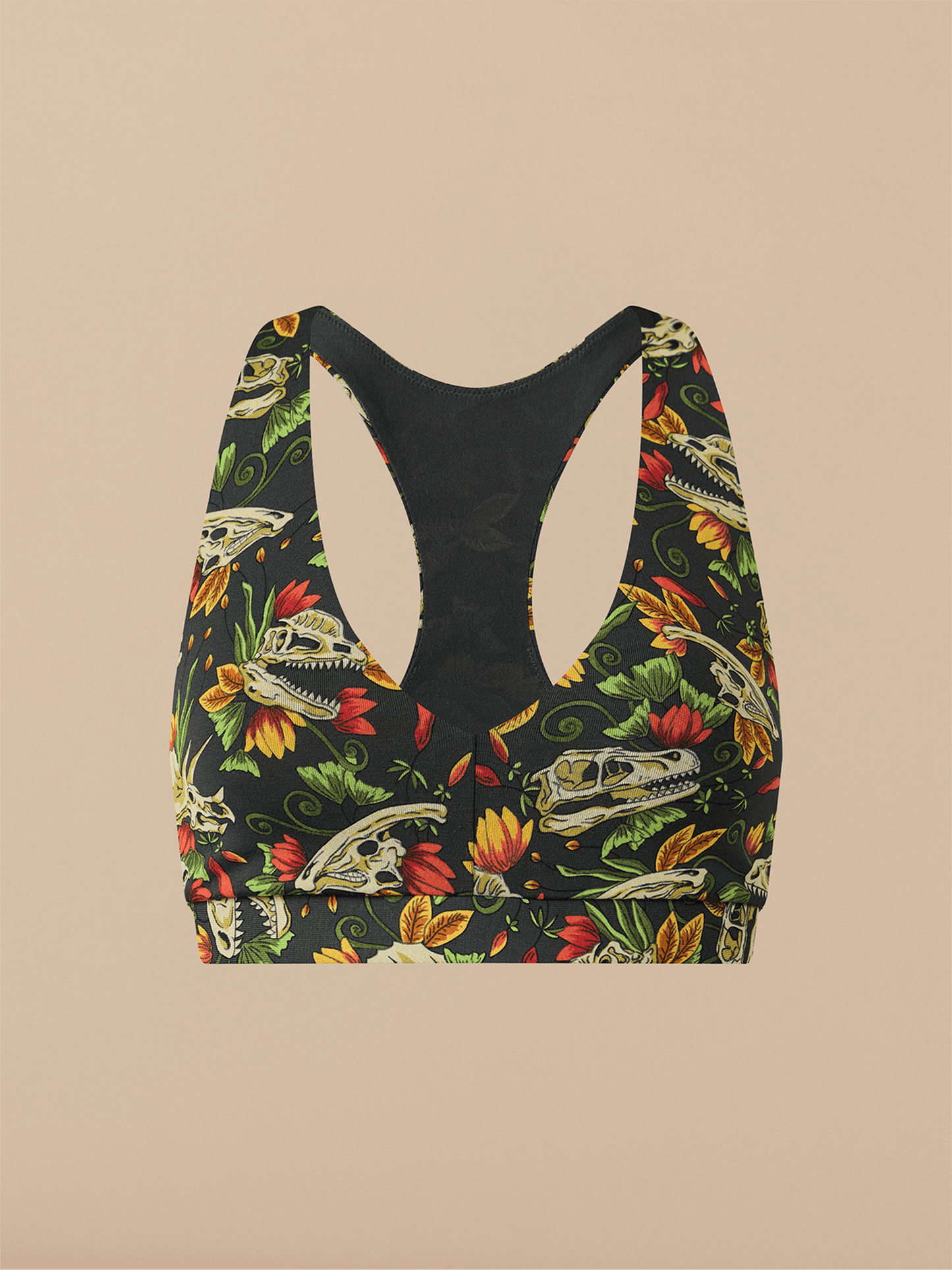 UltraModal™ FeelFree Racerback Bralette | Jurassic Garden