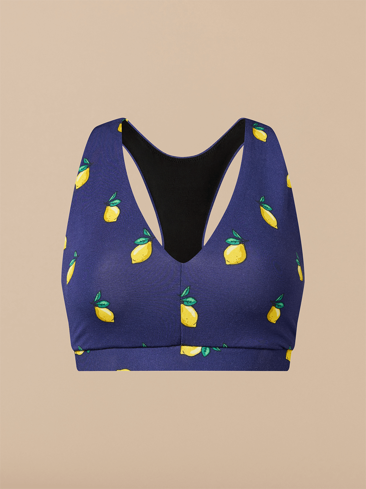 Curvy UltraModal™ FeelFree Racerback Bralette | Lemons