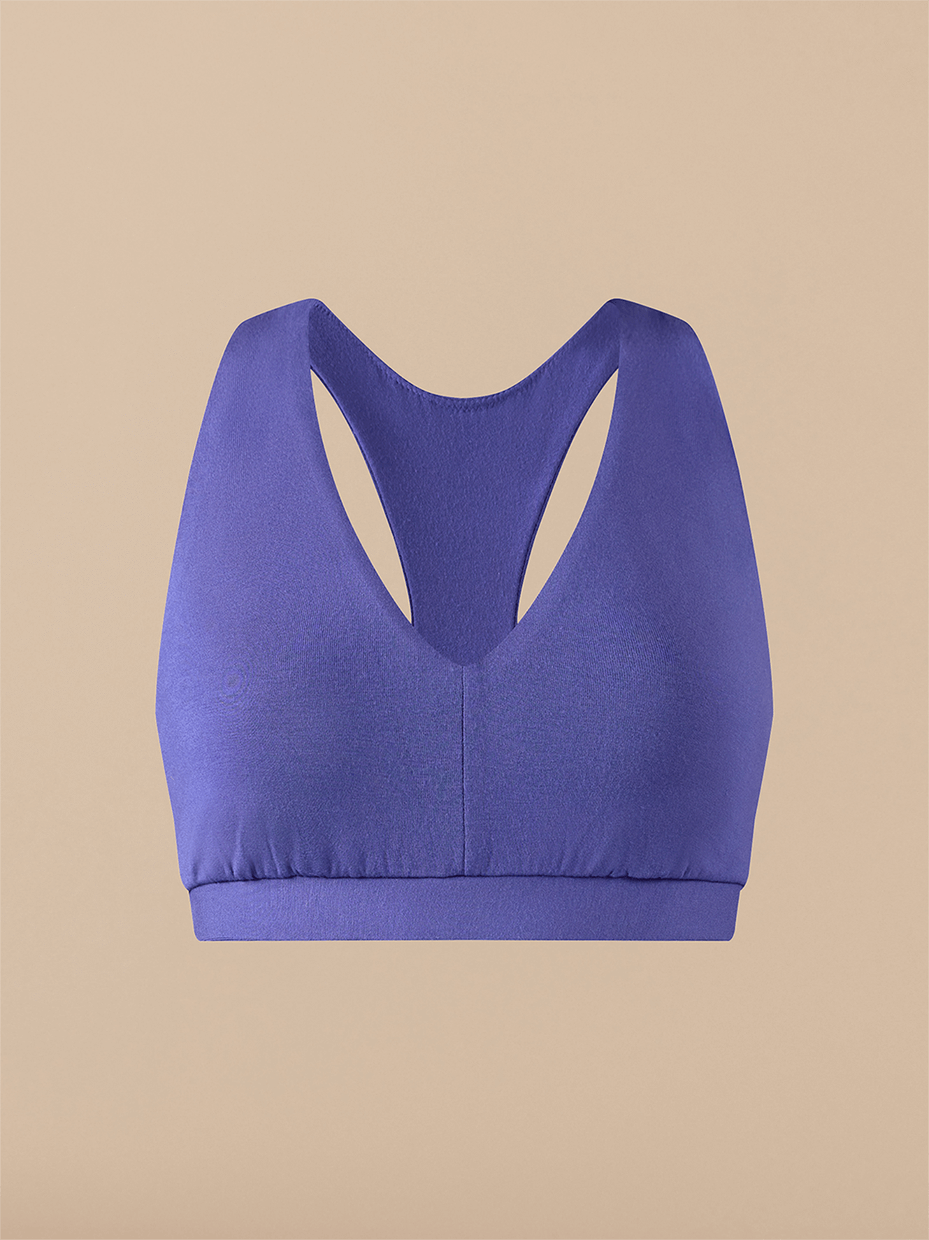 Curvy UltraModal™ FeelFree Racerback Bralette | Berry Blue