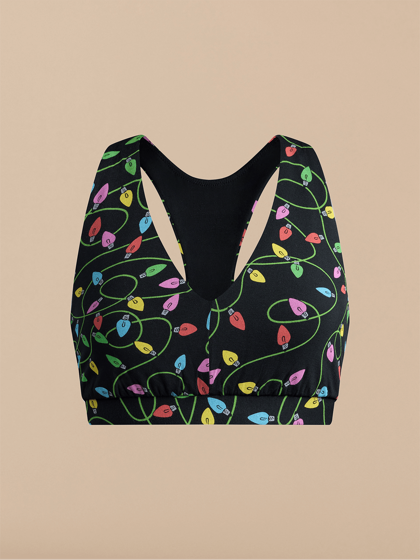 Curvy UltraModal™ FeelFree Racerback Bralette | String Lights