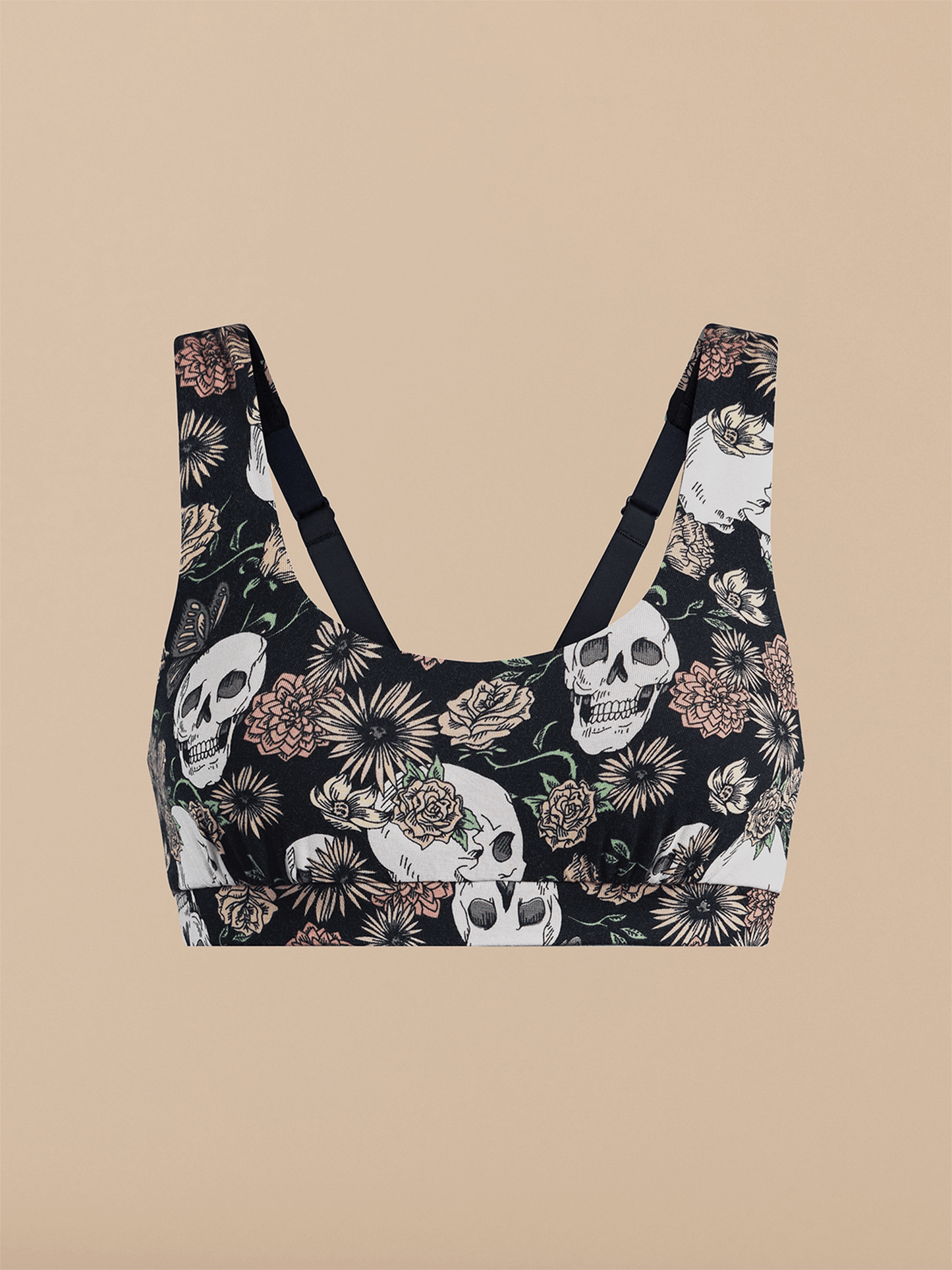 UltraModal™ FeelFree Square Neck Bralette | Dead Flowers