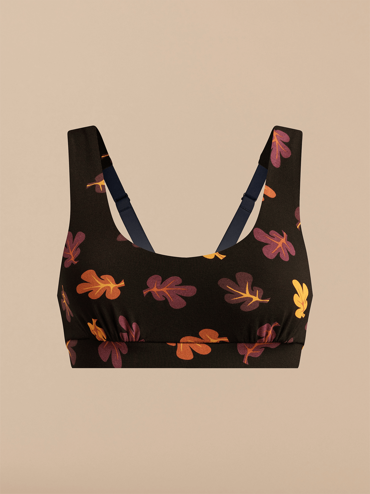 UltraModal™ FeelFree Square Neck Bralette | Fall Leaves