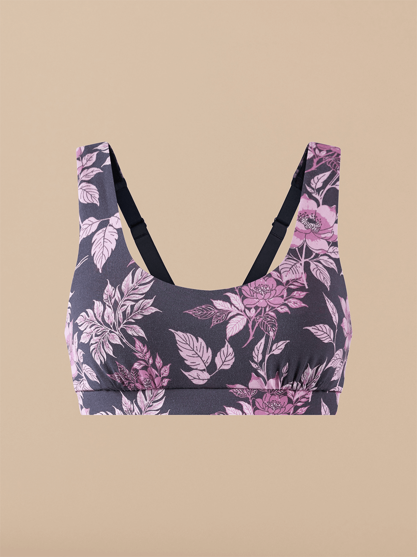 UltraModal™ FeelFree Square Neck Bralette | Purple Bloom