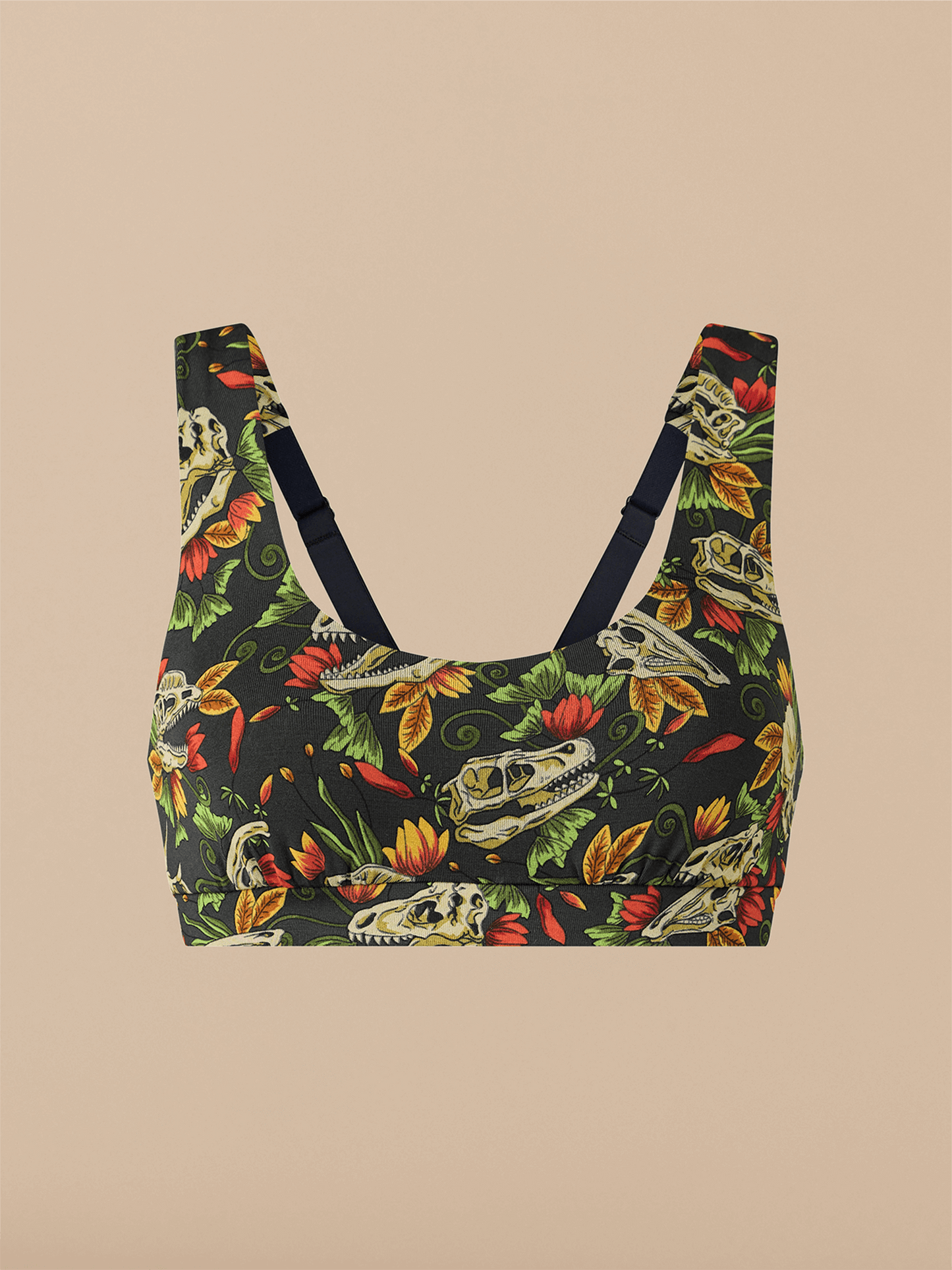 UltraModal™ FeelFree Square Neck Bralette | Jurassic Garden