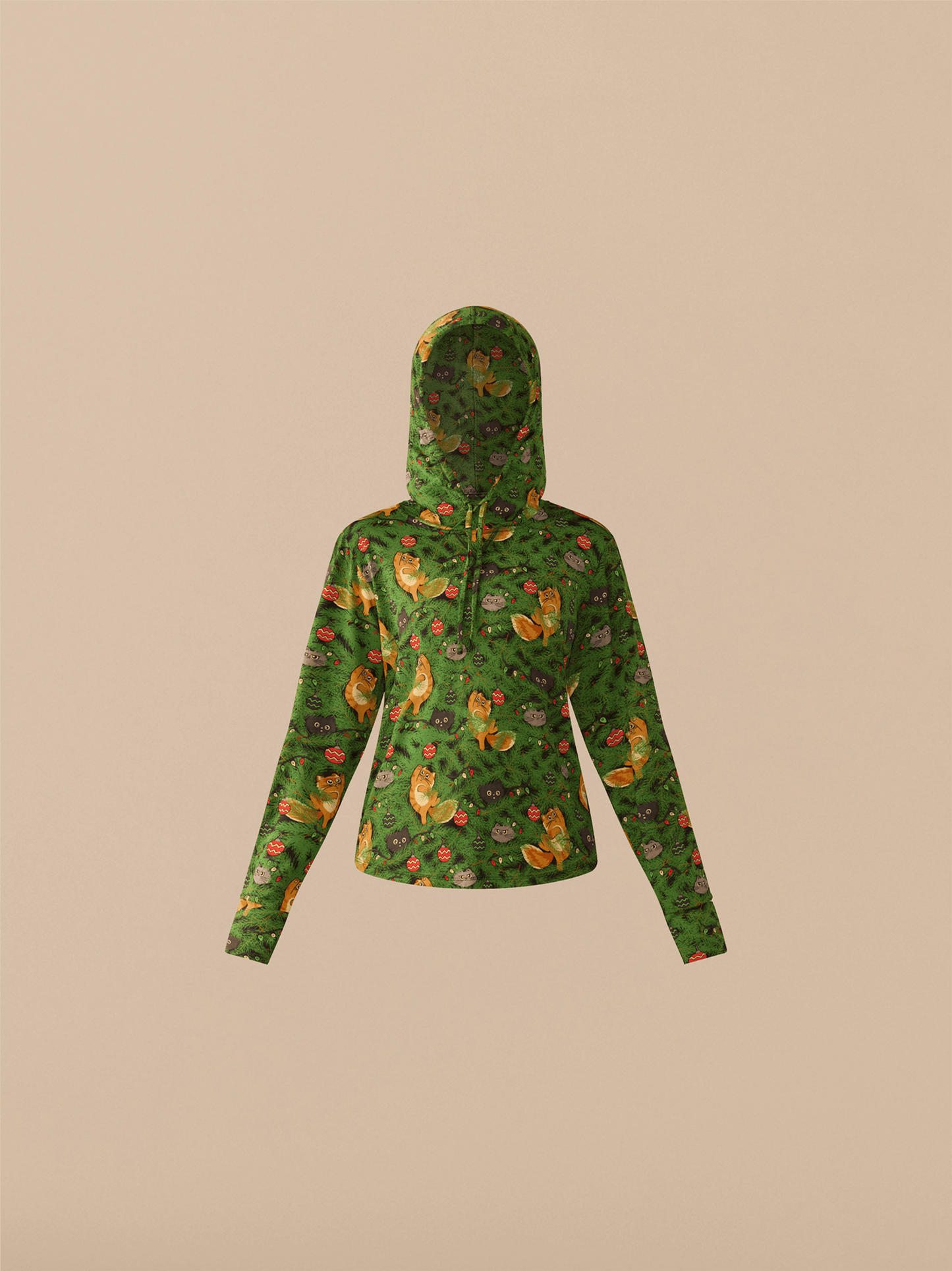 UltraModal™ Pullover Lounge Hoodie - Women's | Meowy Christmas