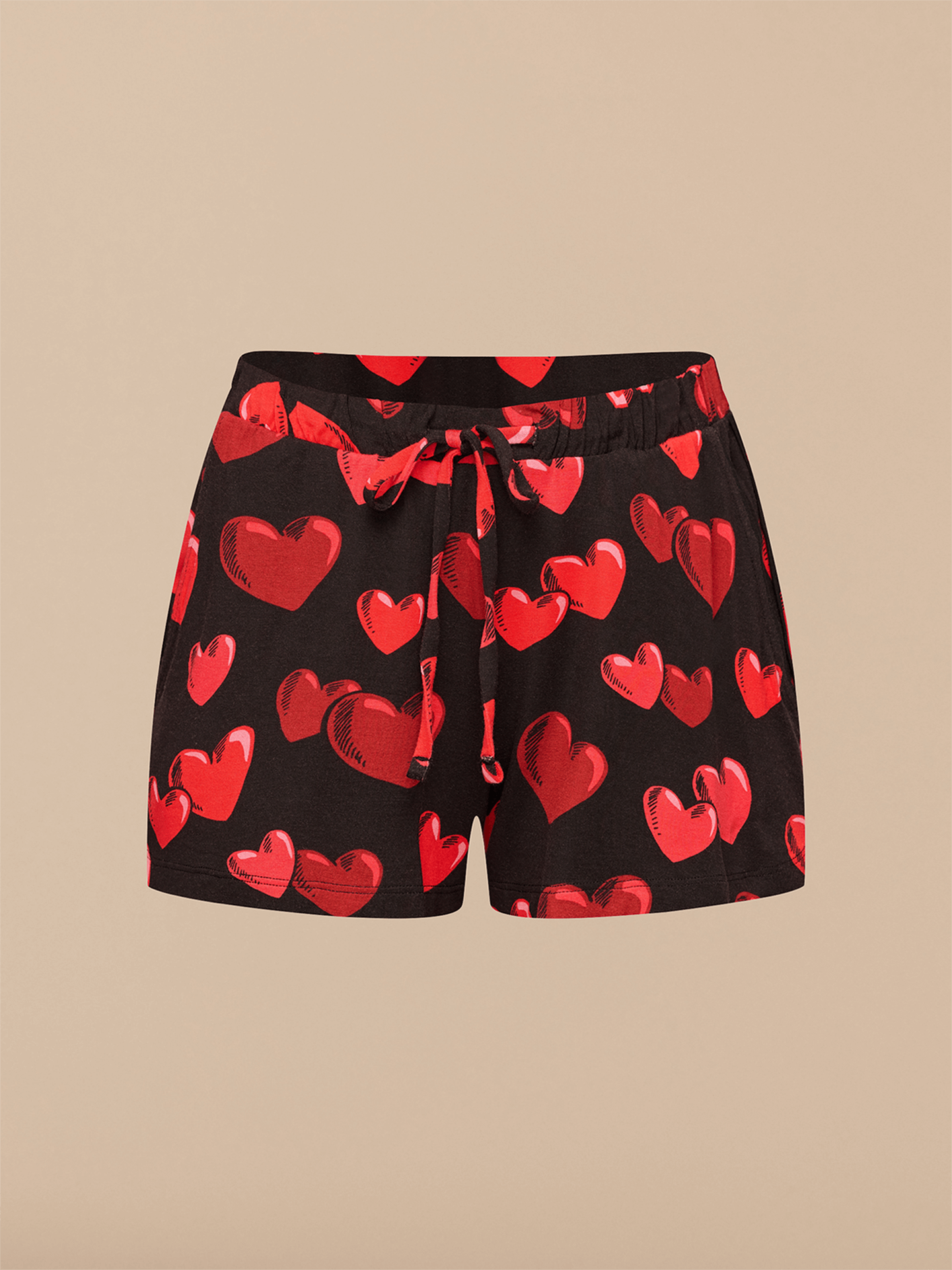 UltraModal™ Shortsleeve PJ Set - Women's | Floating Hearts