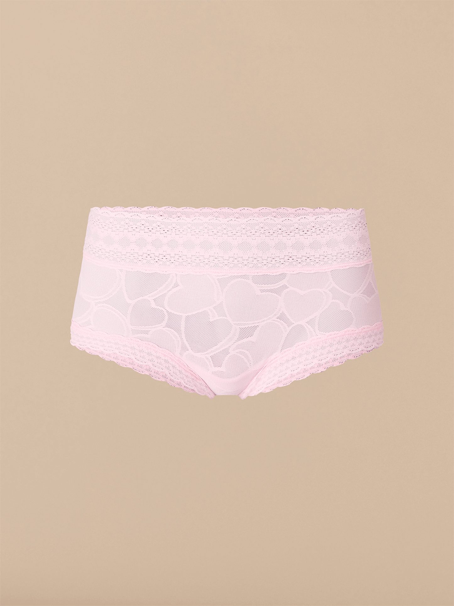 All Over Lace Hipster | Bubblegum Hearts