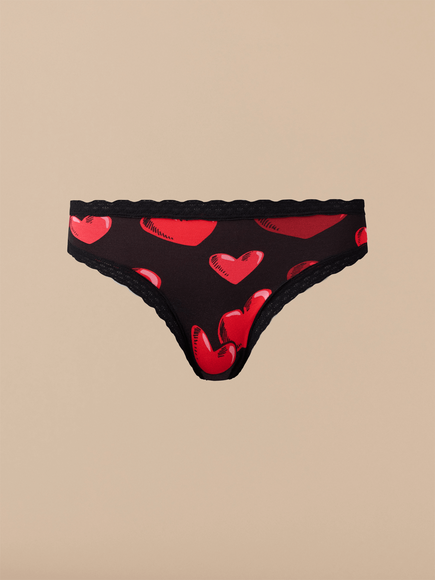 UltraModal™ Lace Tanga | Floating Hearts