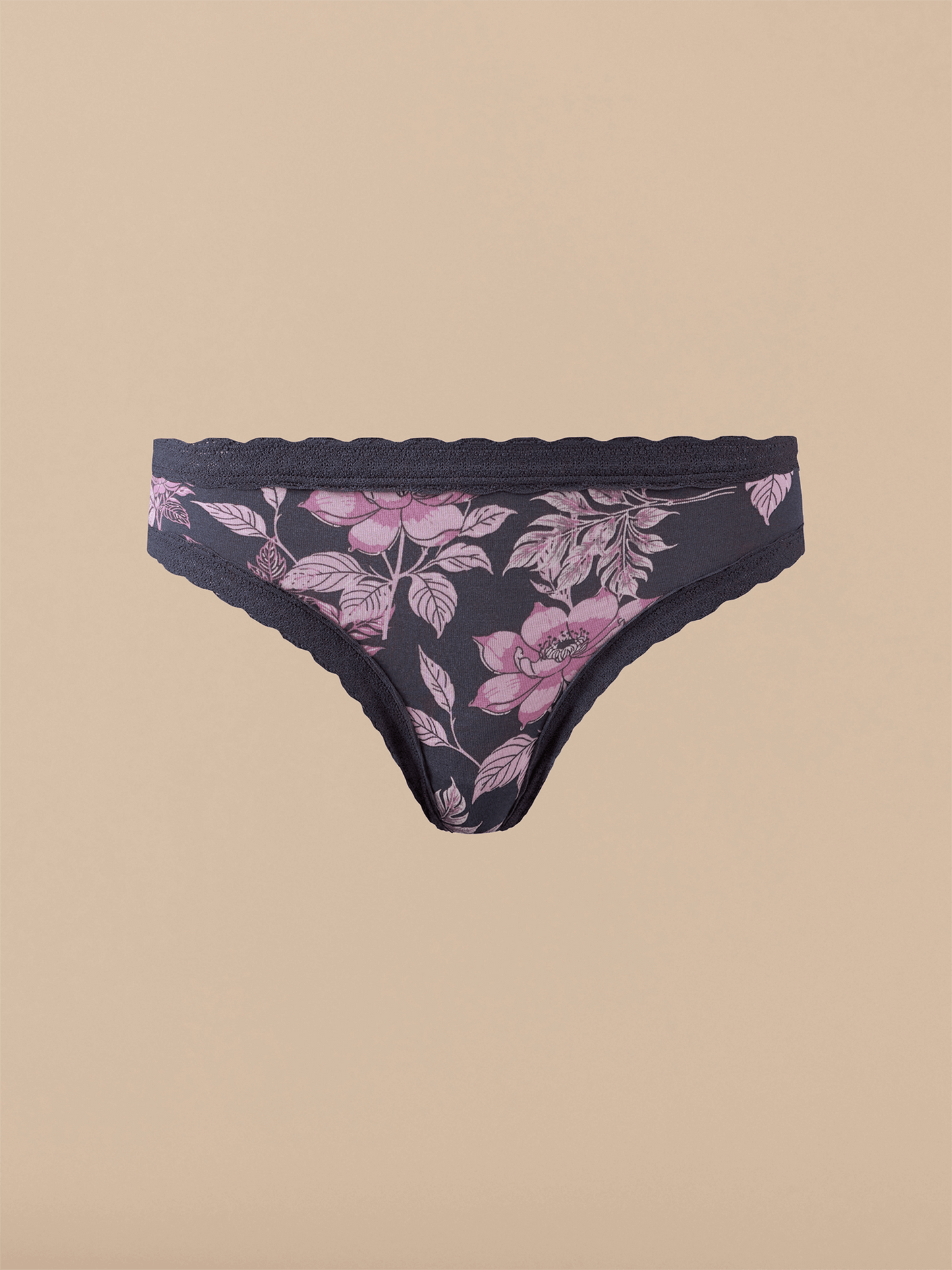 UltraModal™ Lace Tanga | Purple Bloom
