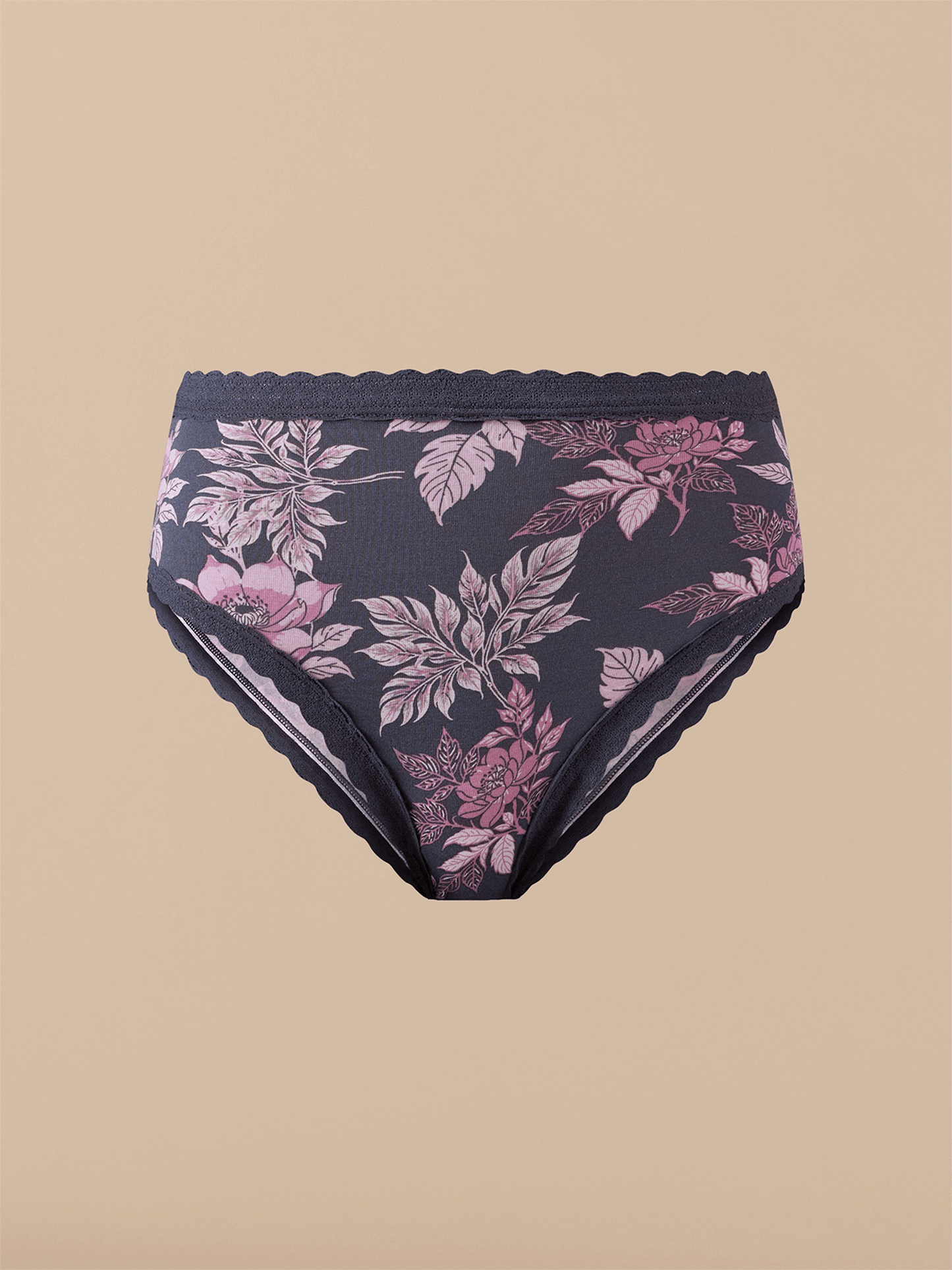 UltraModal™ Lace High-Waisted Cheeky Bikini | Purple Bloom