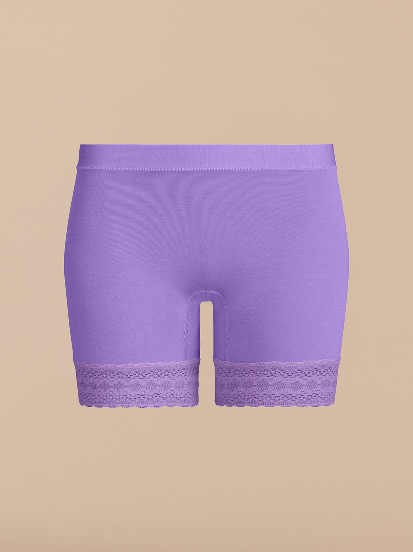UltraModal™ Lace Long Boyshort | Purple