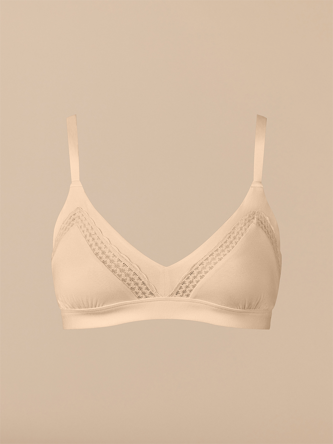 UltraModal™ Lace Triangle Bralette | Brazilian Sand