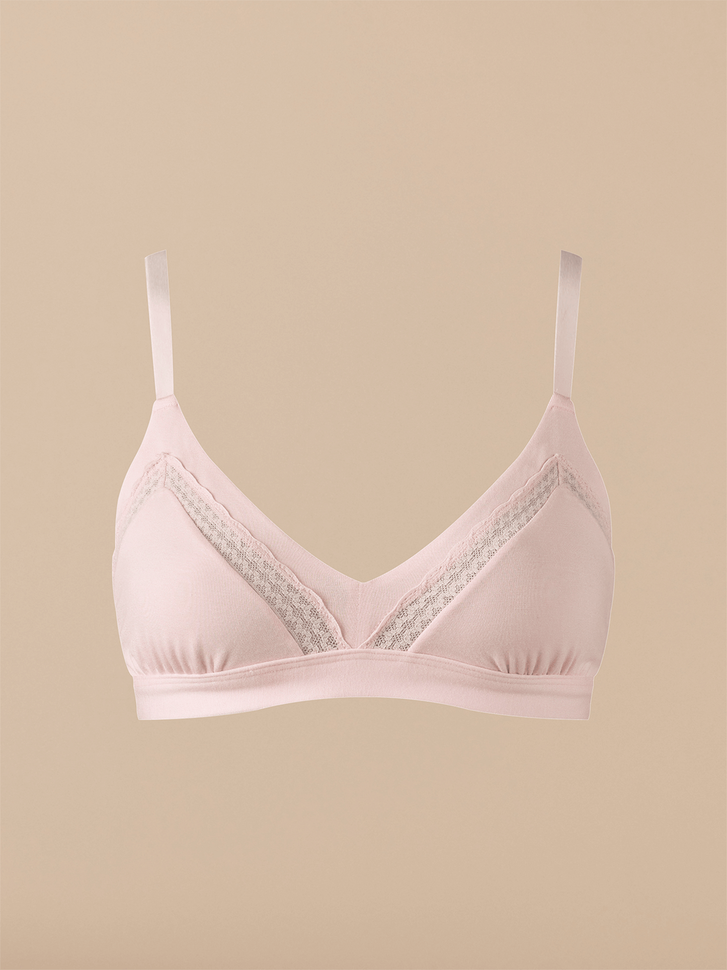 UltraModal™ Lace Triangle Bralette | Peony