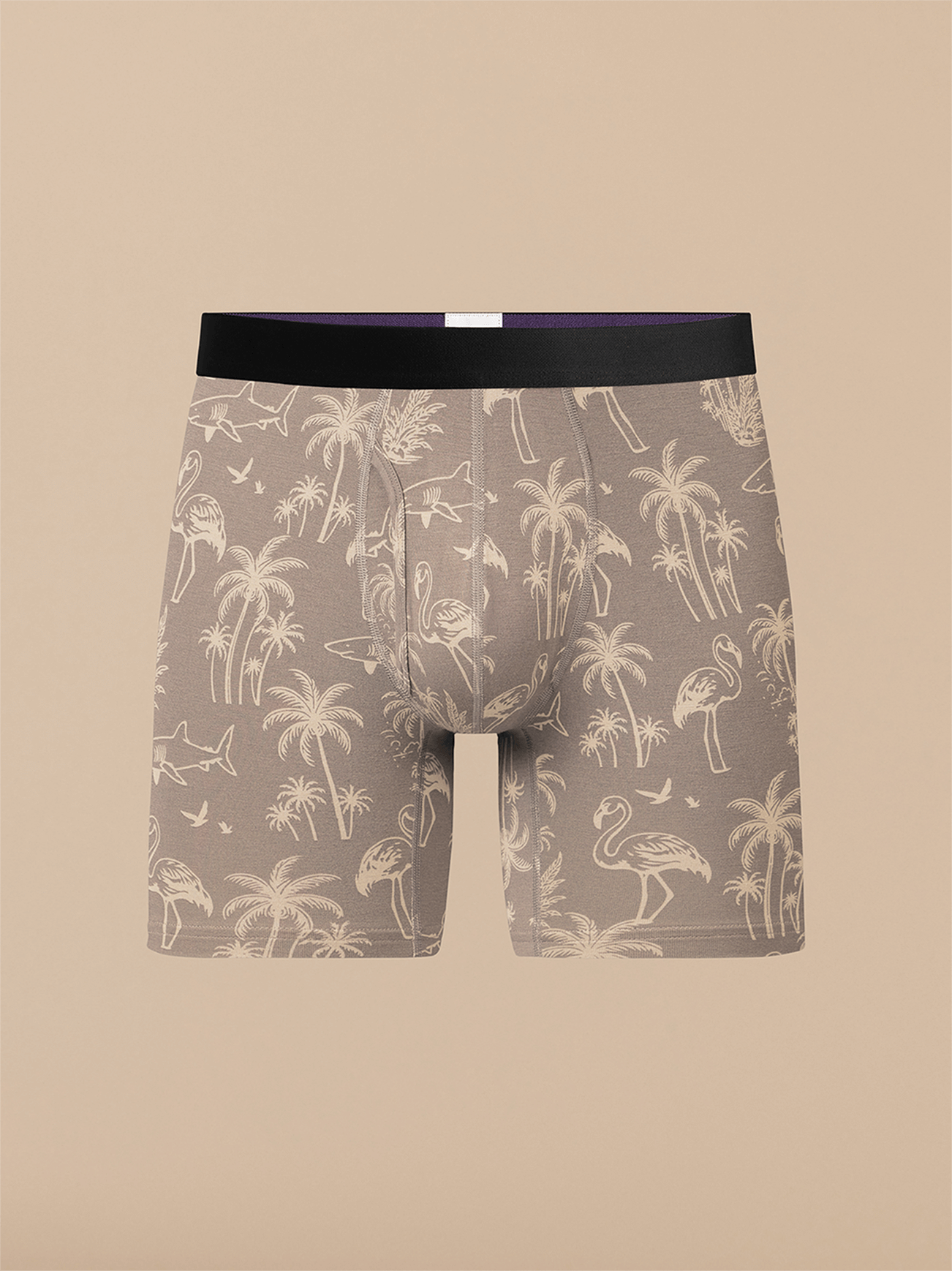 UltraModal™ Core Boxer Brief w/ Fly | Grey Wild Life