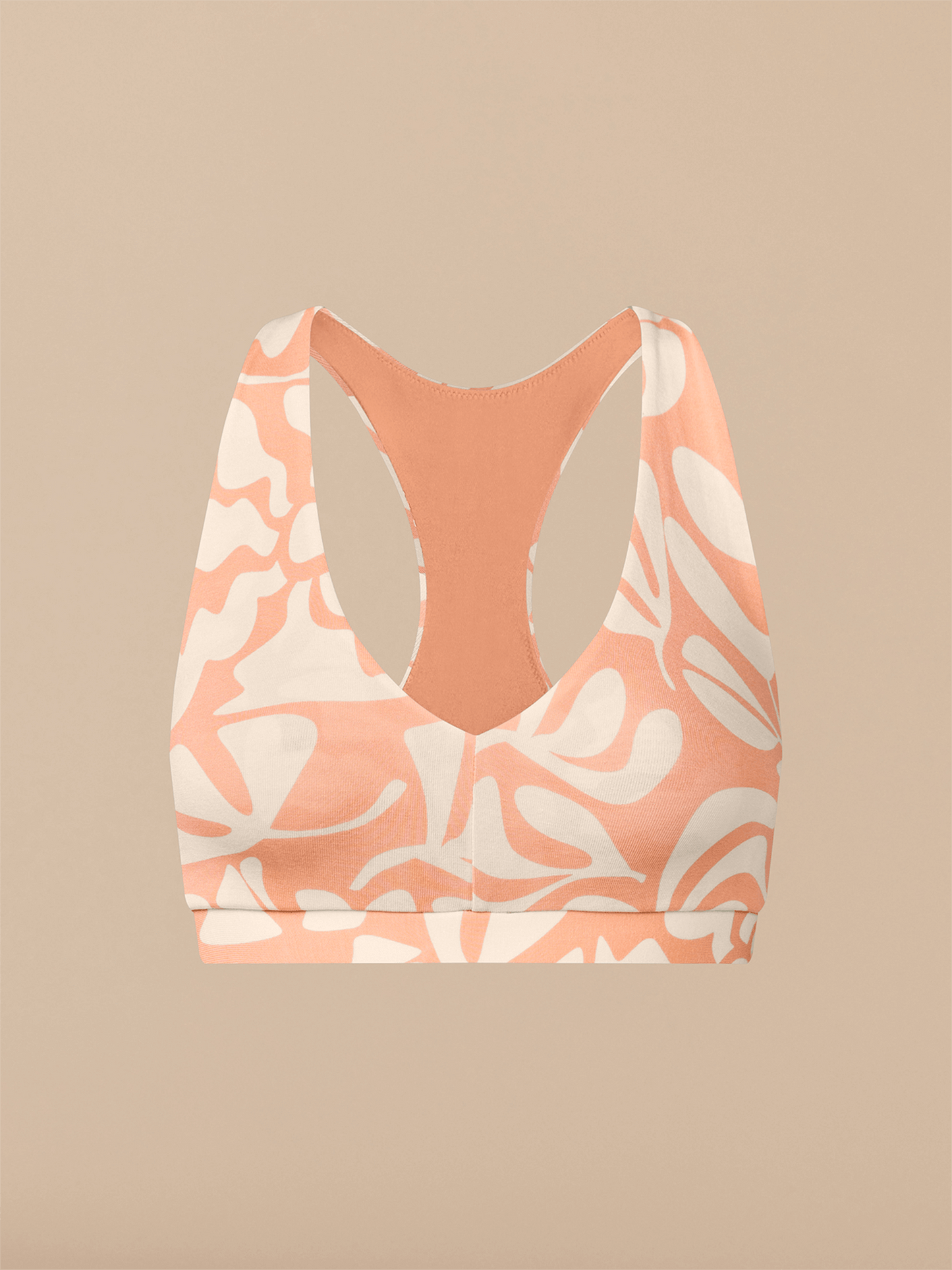 UltraModal™ FeelFree Racerback Bralette | Coral Heatwave