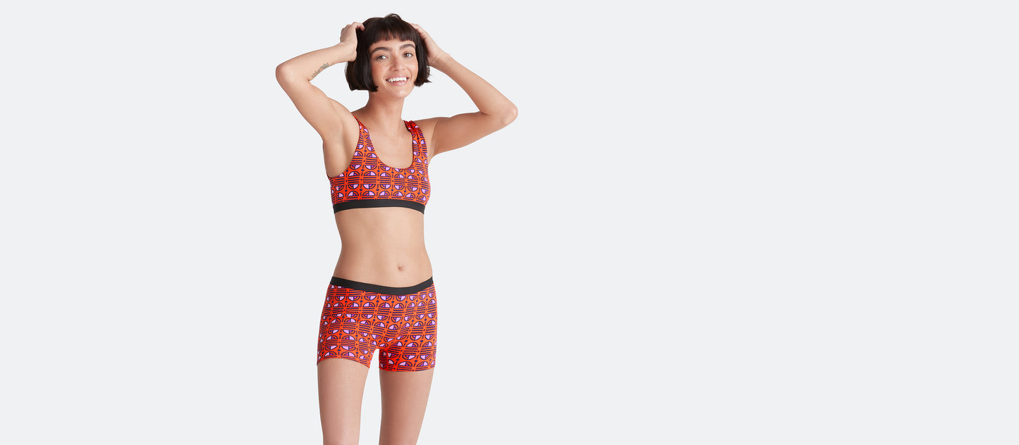 UltraModal™ Core Boyshort | GeoStripe